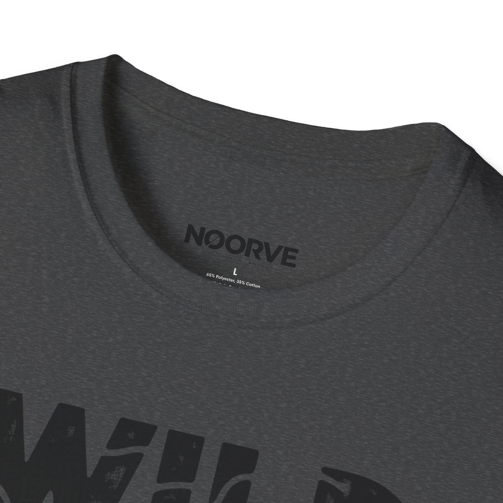 Wild Fire Graphic T‑Shirt — Bold Flame Typography Tee