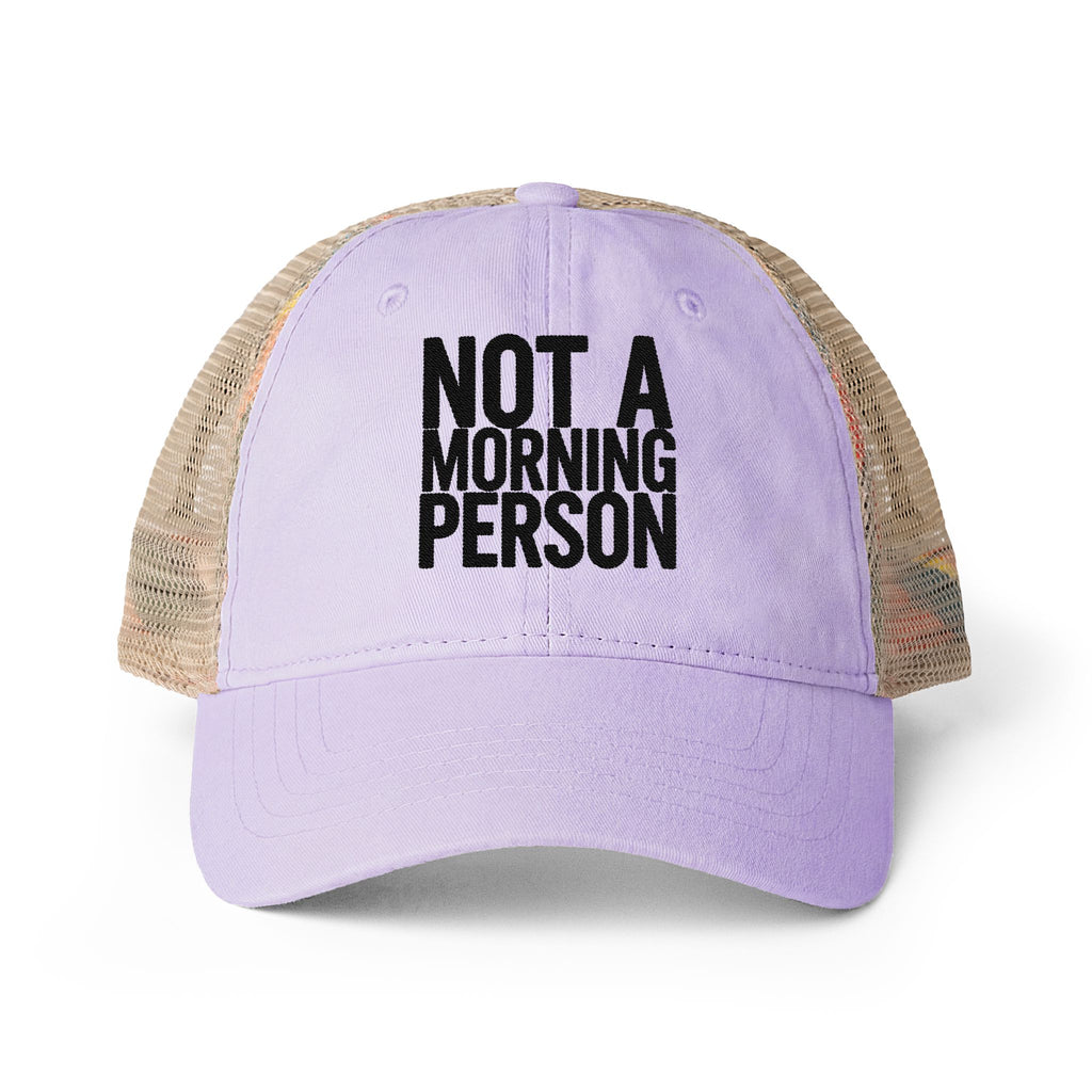 Chocolate Safari Washed Mesh-Back Cap | Noorve | Hats
