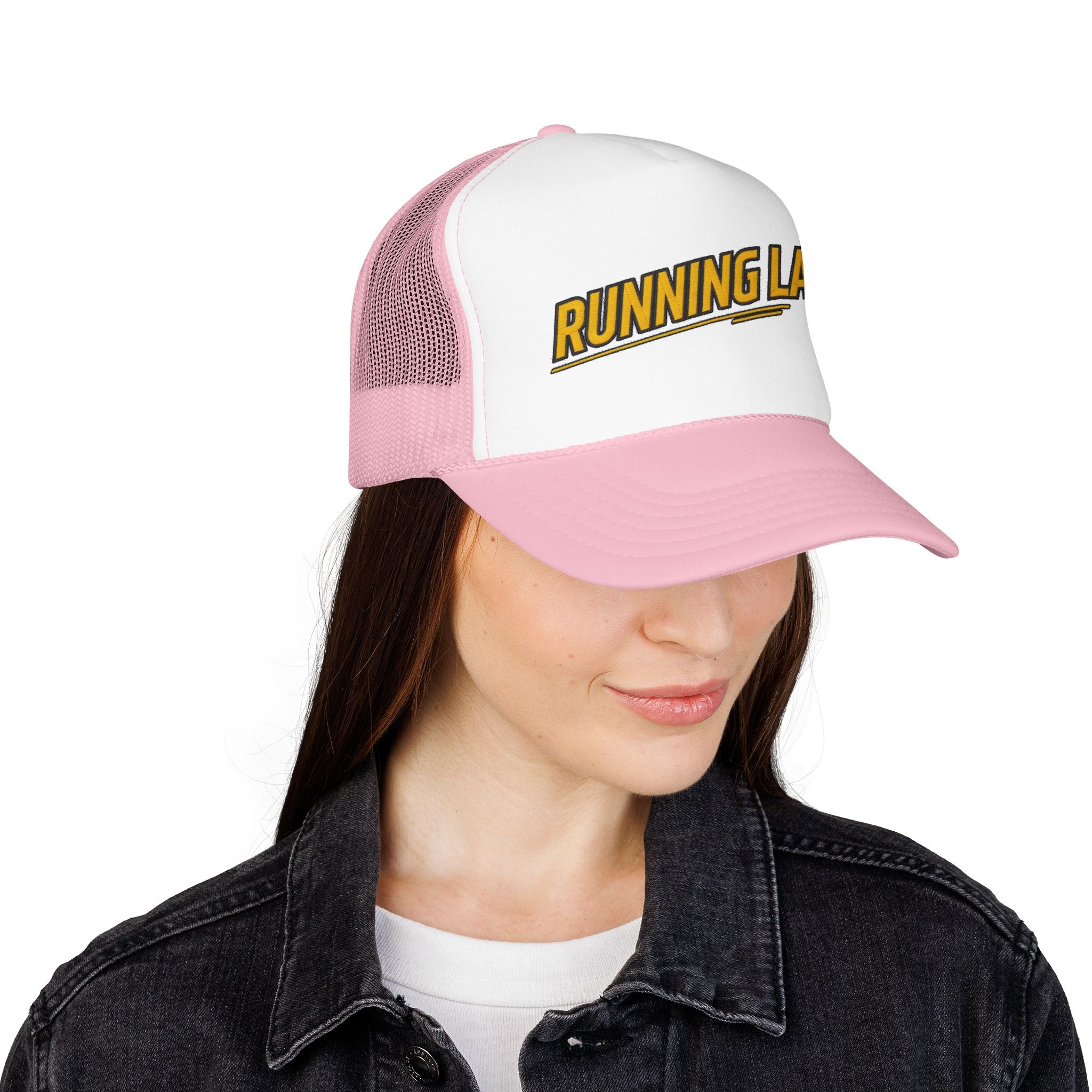 Running Late Trucker Hat — Vintage Mesh Edition