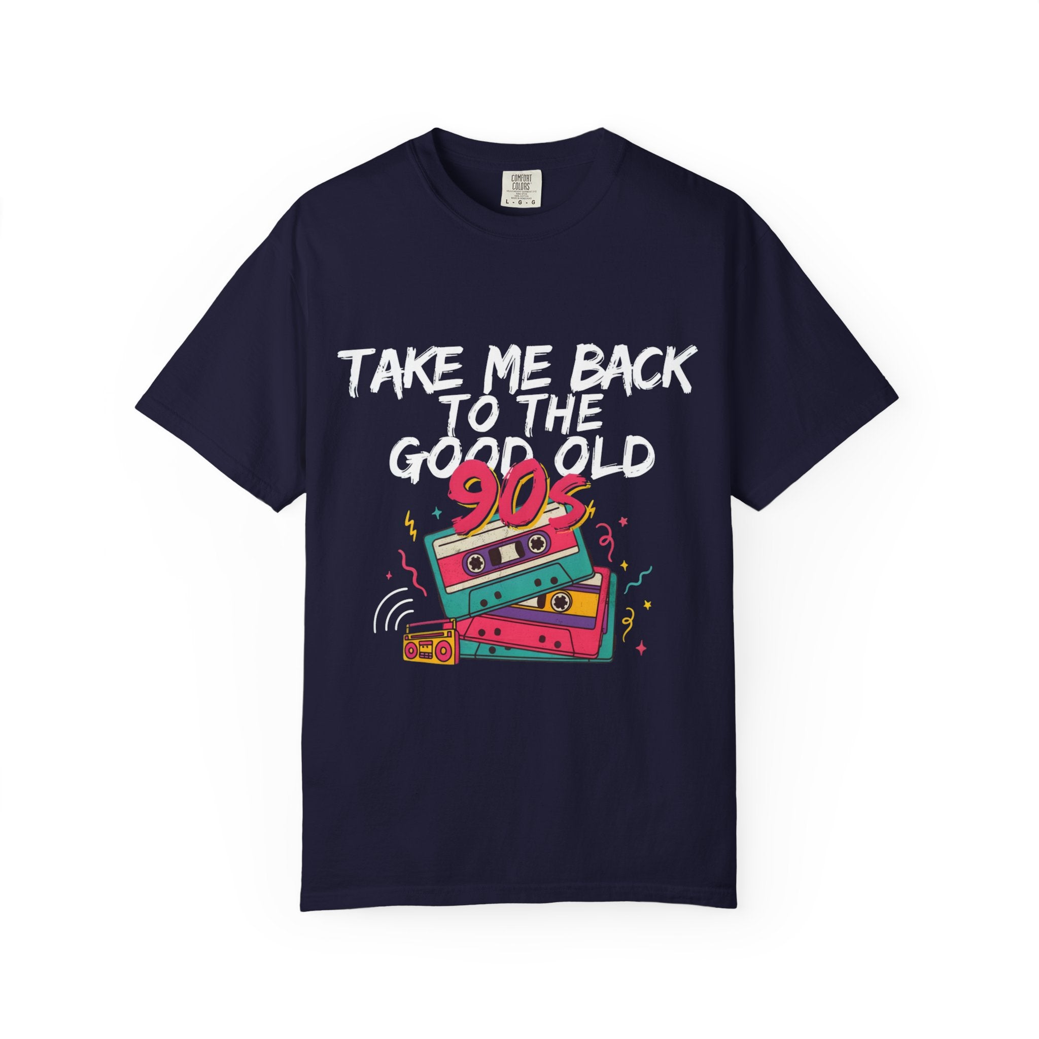90s Retro Cassette T-Shirt — "Take Me Back to the Good Old 90s"