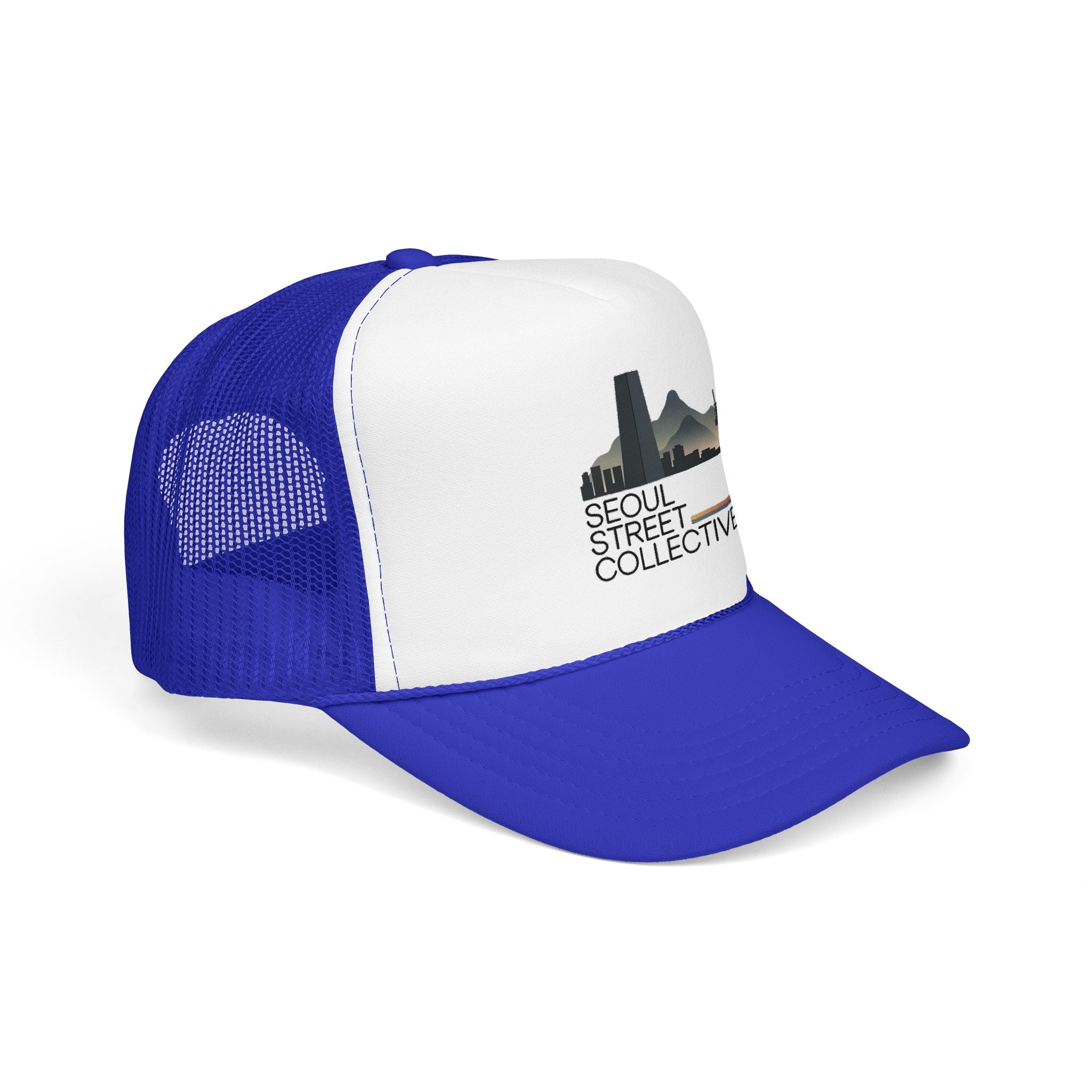 Trucker Hat — Salt Lake City Skyline Vintage Graphic