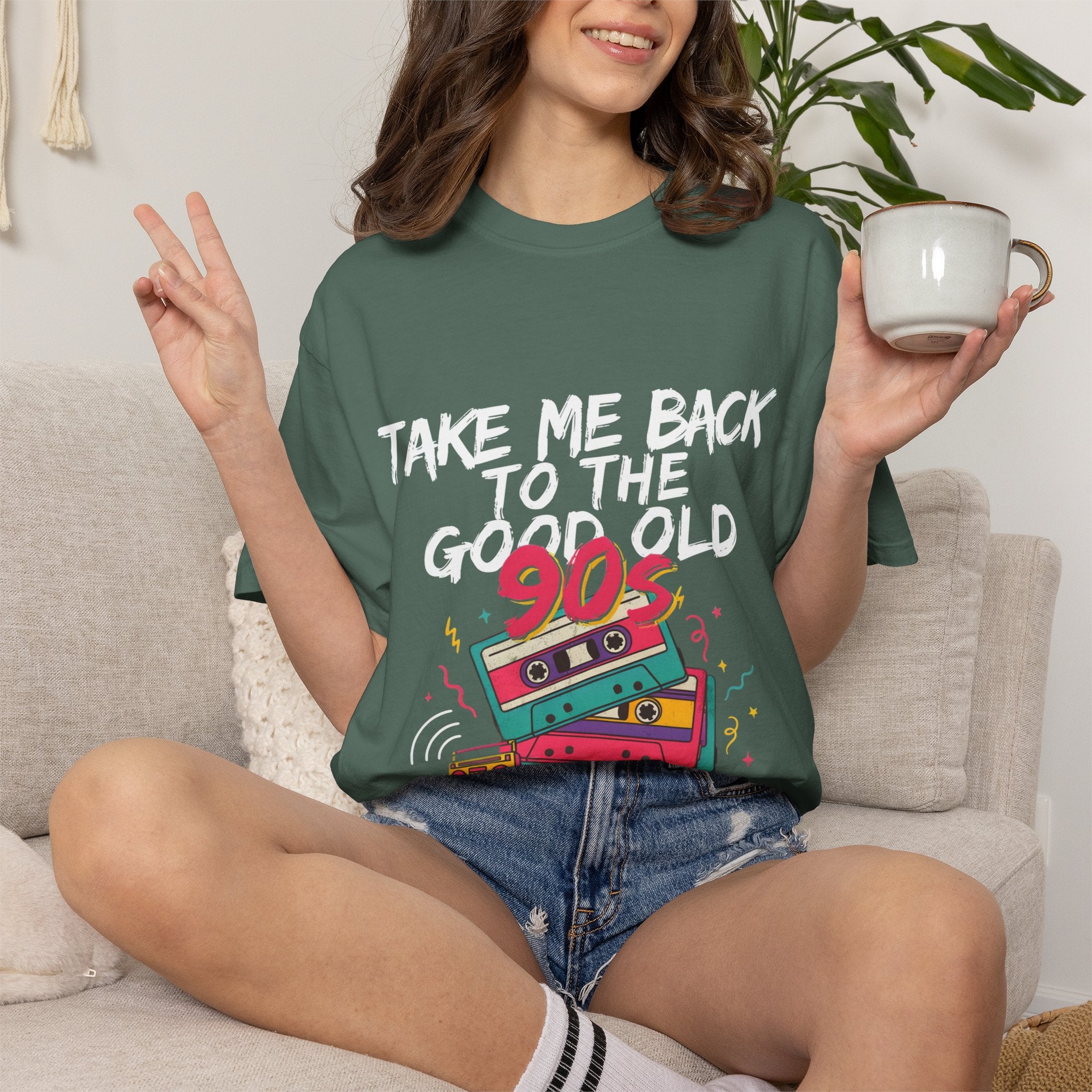 90s Retro Cassette T-Shirt — "Take Me Back to the Good Old 90s"