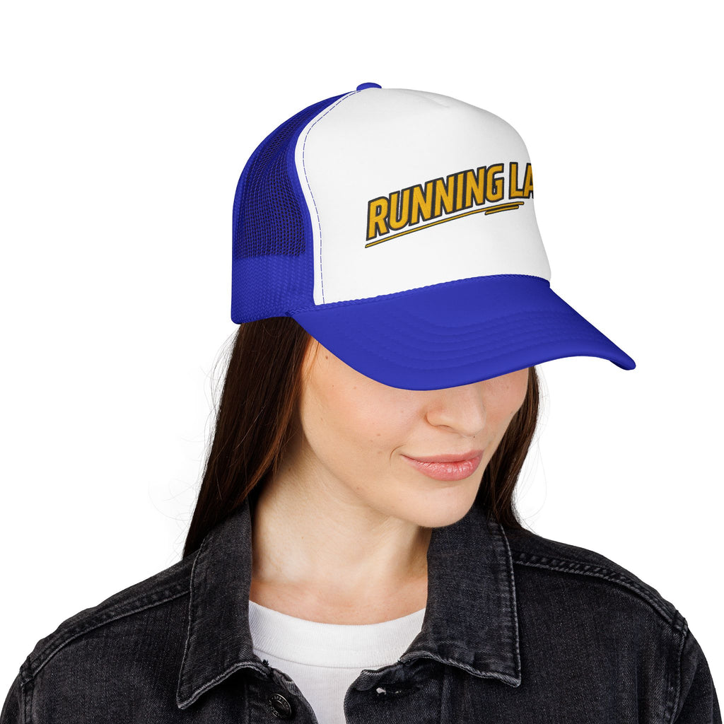 Running Late Trucker Hat — Vintage Mesh Edition