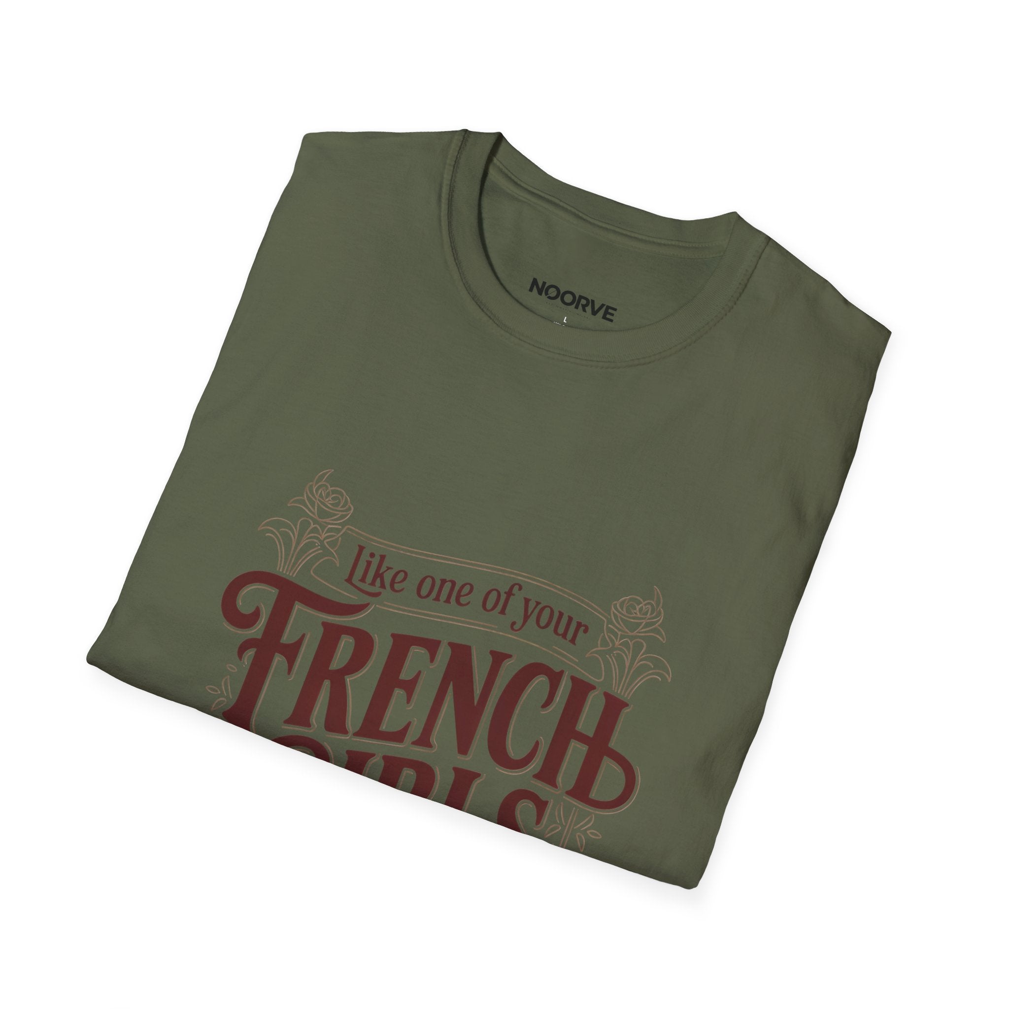 French Girls T-Shirt — "Like One of Your French Girls" Vintage Script Tee