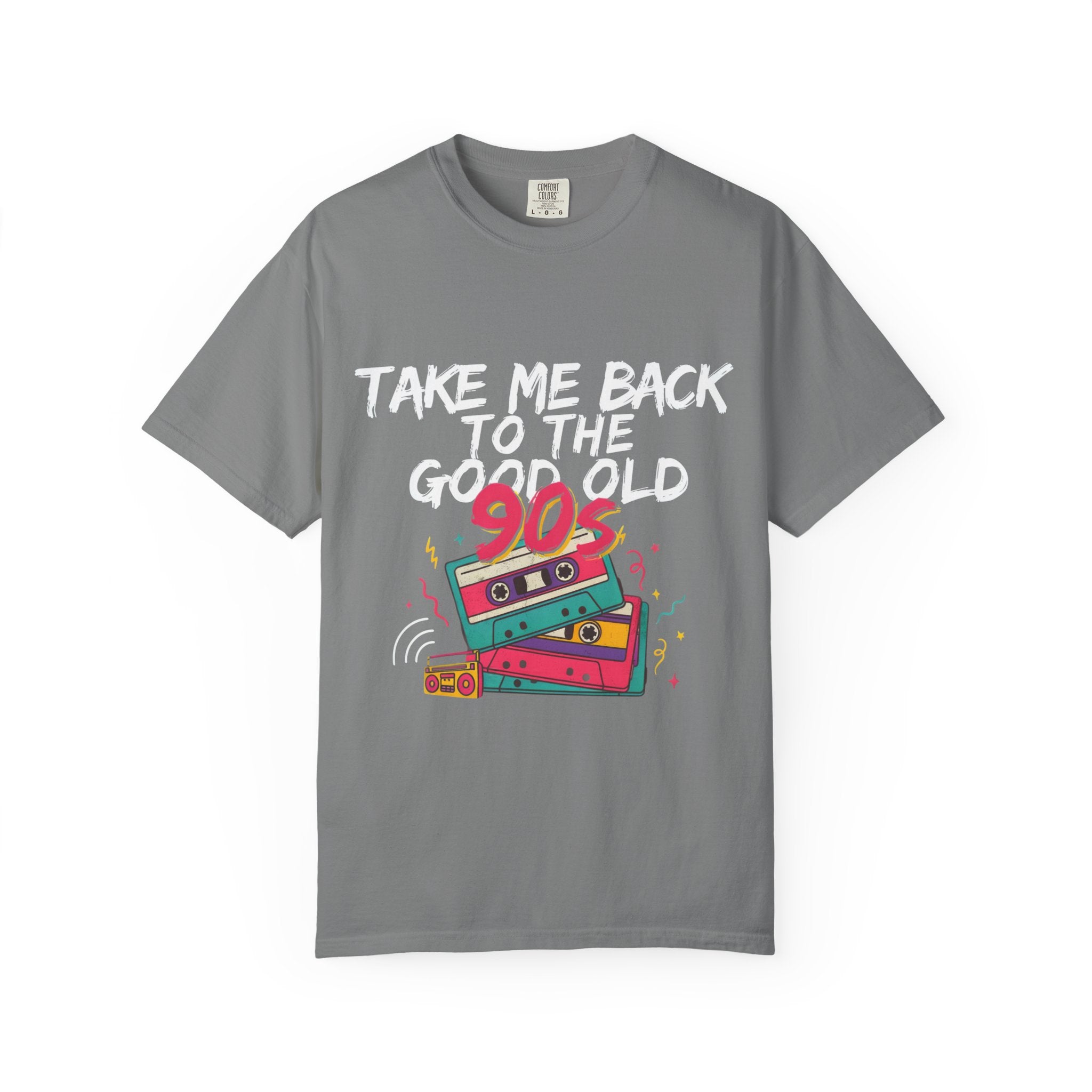 90s Retro Cassette T-Shirt — "Take Me Back to the Good Old 90s"