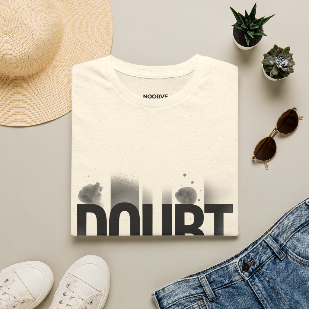 Doubt Graphic T-Shirt — Bold Grunge Typography Tee | Noorve | T-Shirt