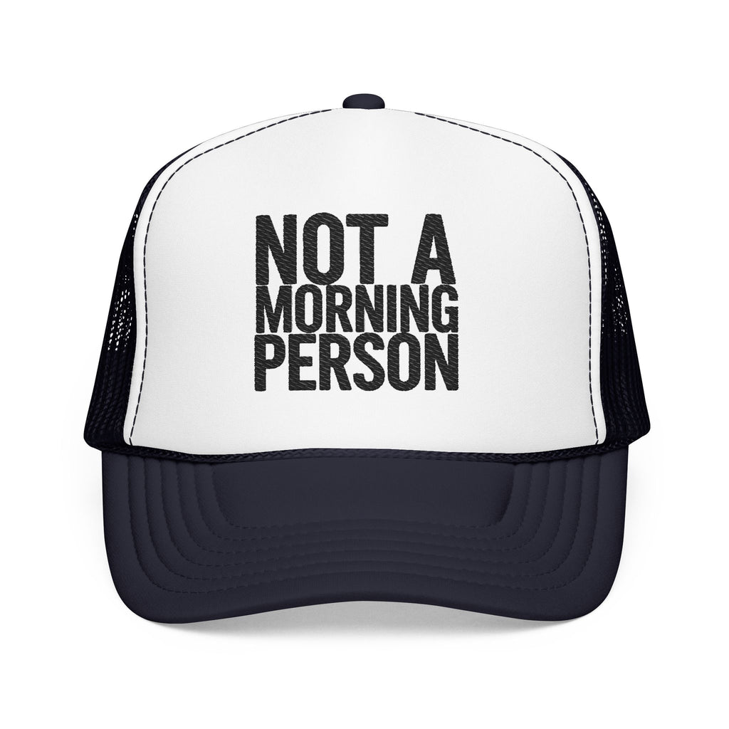 Trucker Hat — NOLA Music Person Glitter Text Foam Mesh Cap | Noorve | Hats