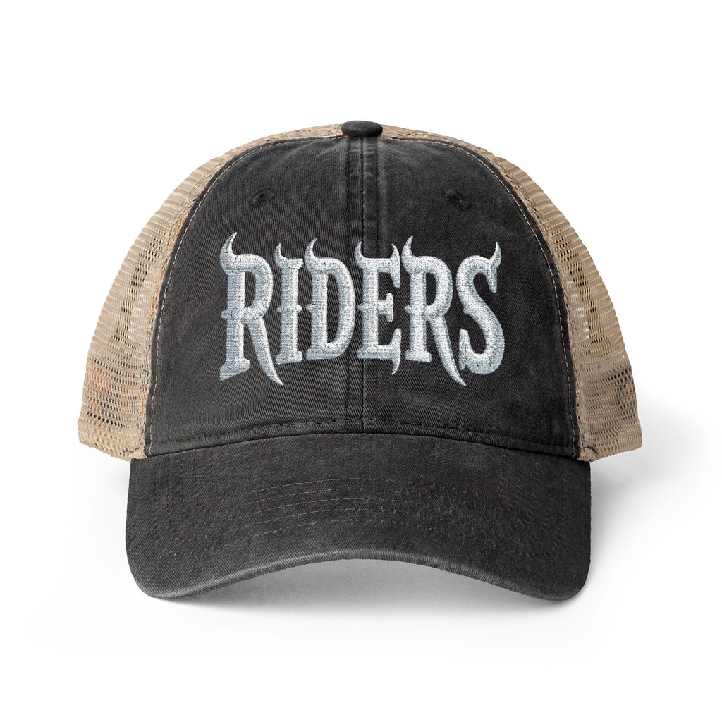 Washed Mesh-Back Cap — Pattern Mix Edition