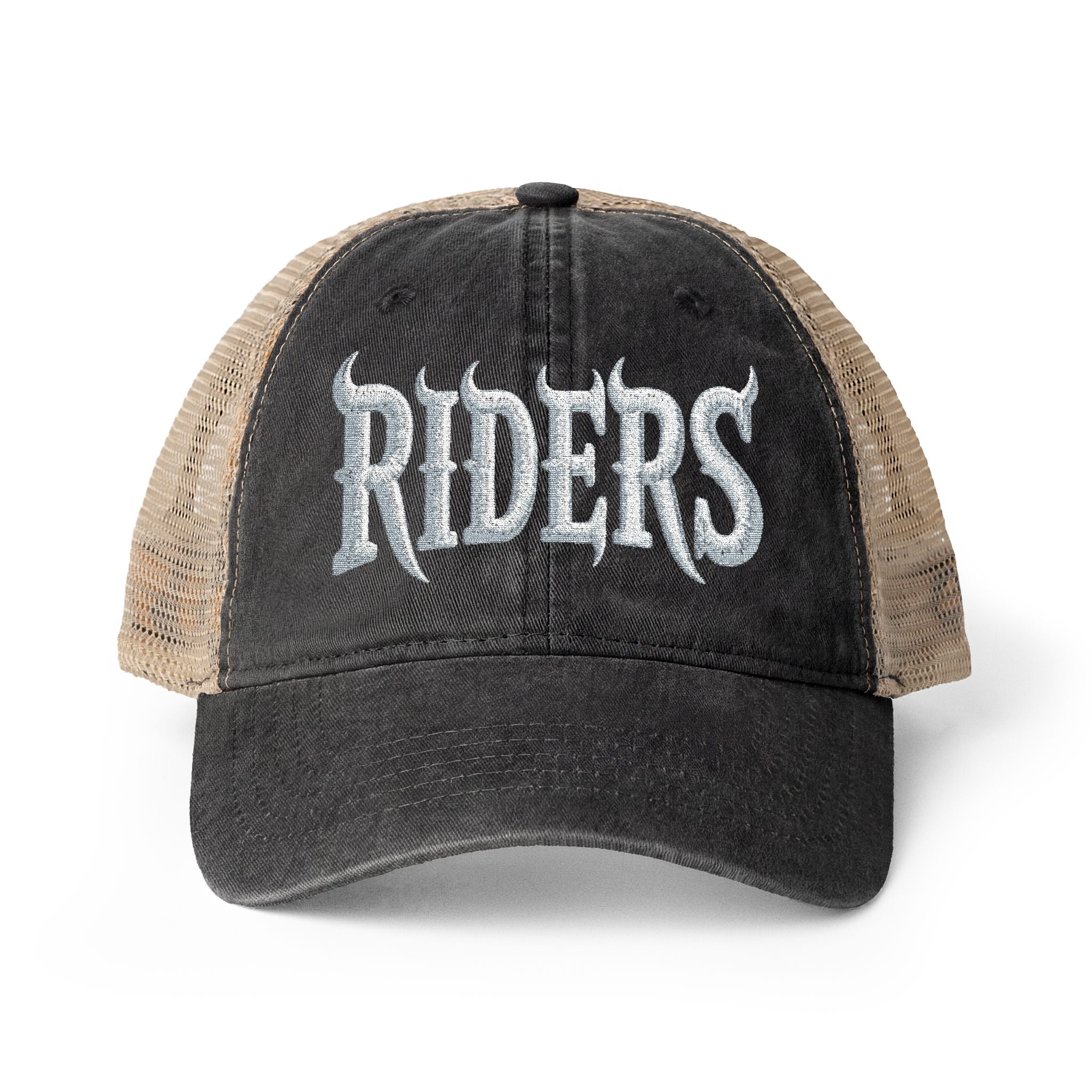 Washed Mesh-Back Cap — Pattern Mix Edition