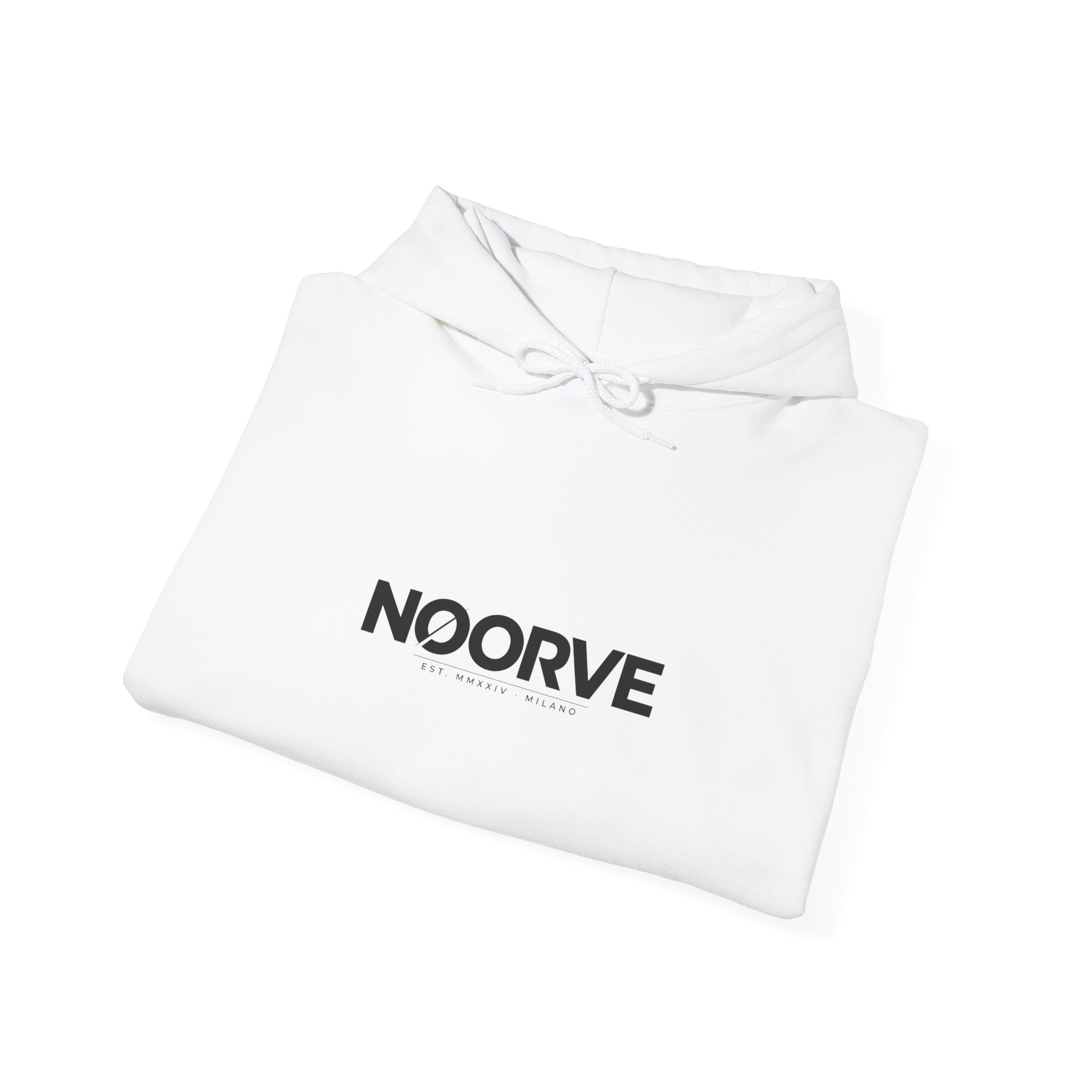 Noorve 'ISHQ' Script Hoodie — Floral Arabic Love Graphic Pullover | Noorve | Hoodie