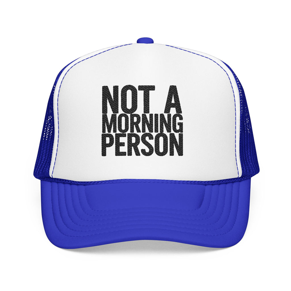 Trucker Hat — NOLA Music Person Glitter Text Foam Mesh Cap | Noorve | Hats
