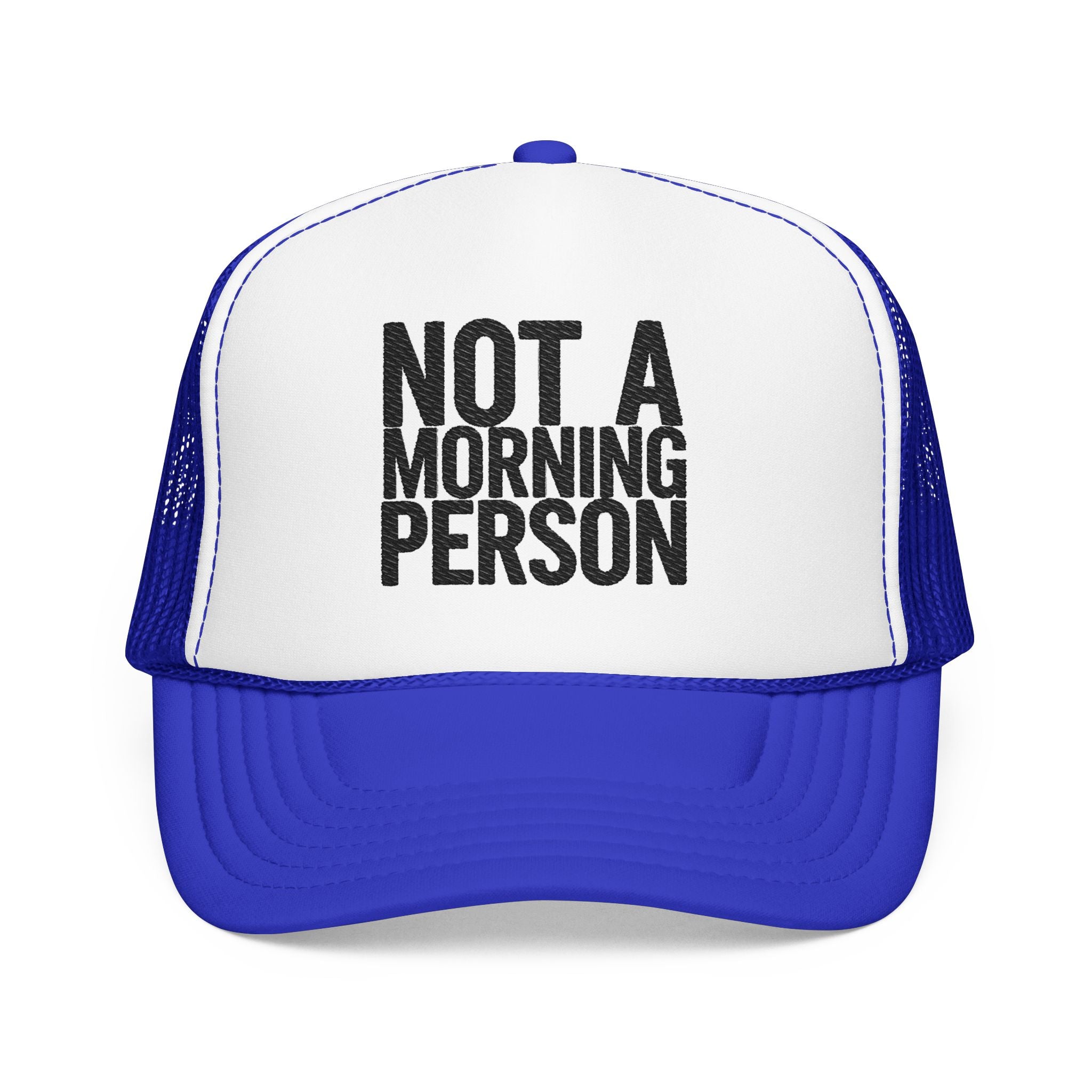 Trucker Hat — NOLA Music Person Glitter Text Foam Mesh Cap | Noorve | Hats