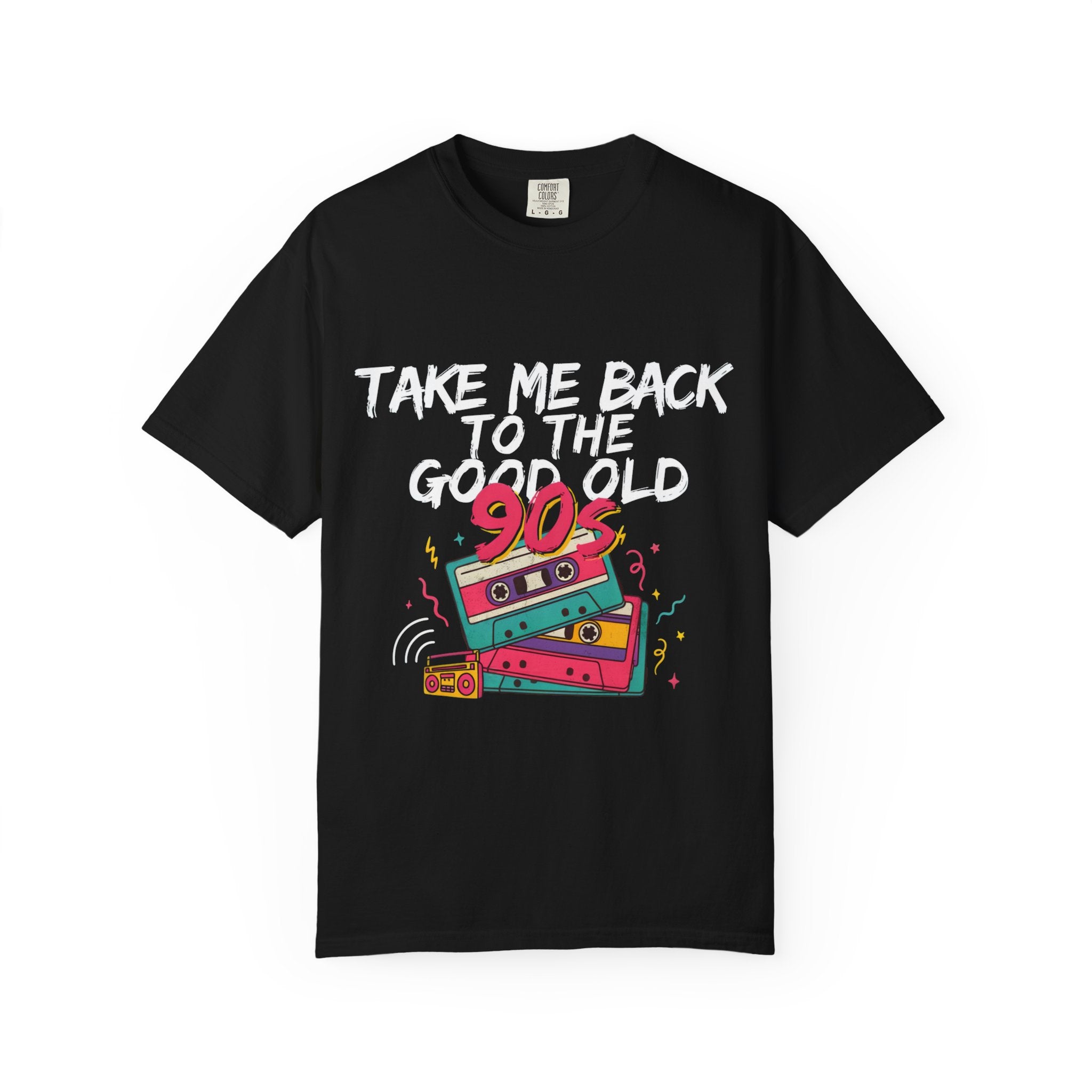 90s Retro Cassette T-Shirt — "Take Me Back to the Good Old 90s"