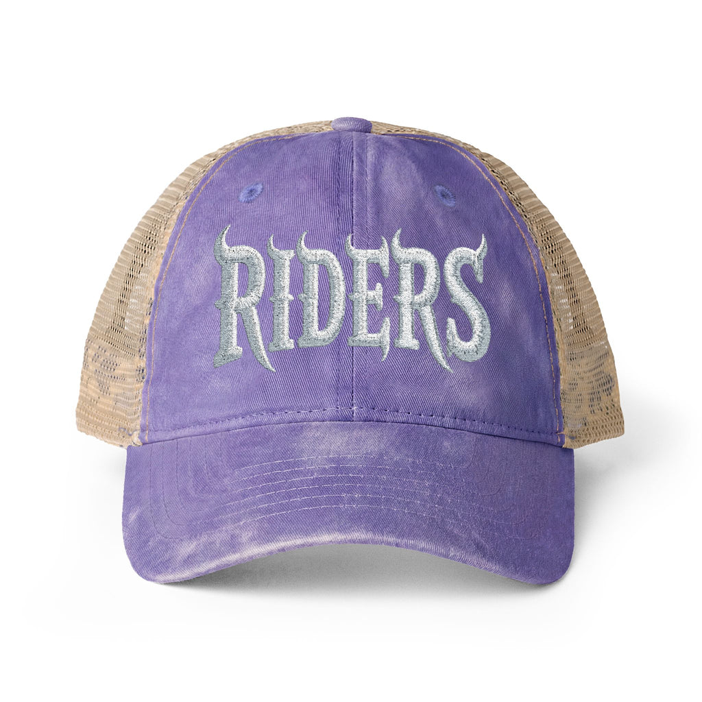 Washed Mesh-Back Cap — Pattern Mix Edition