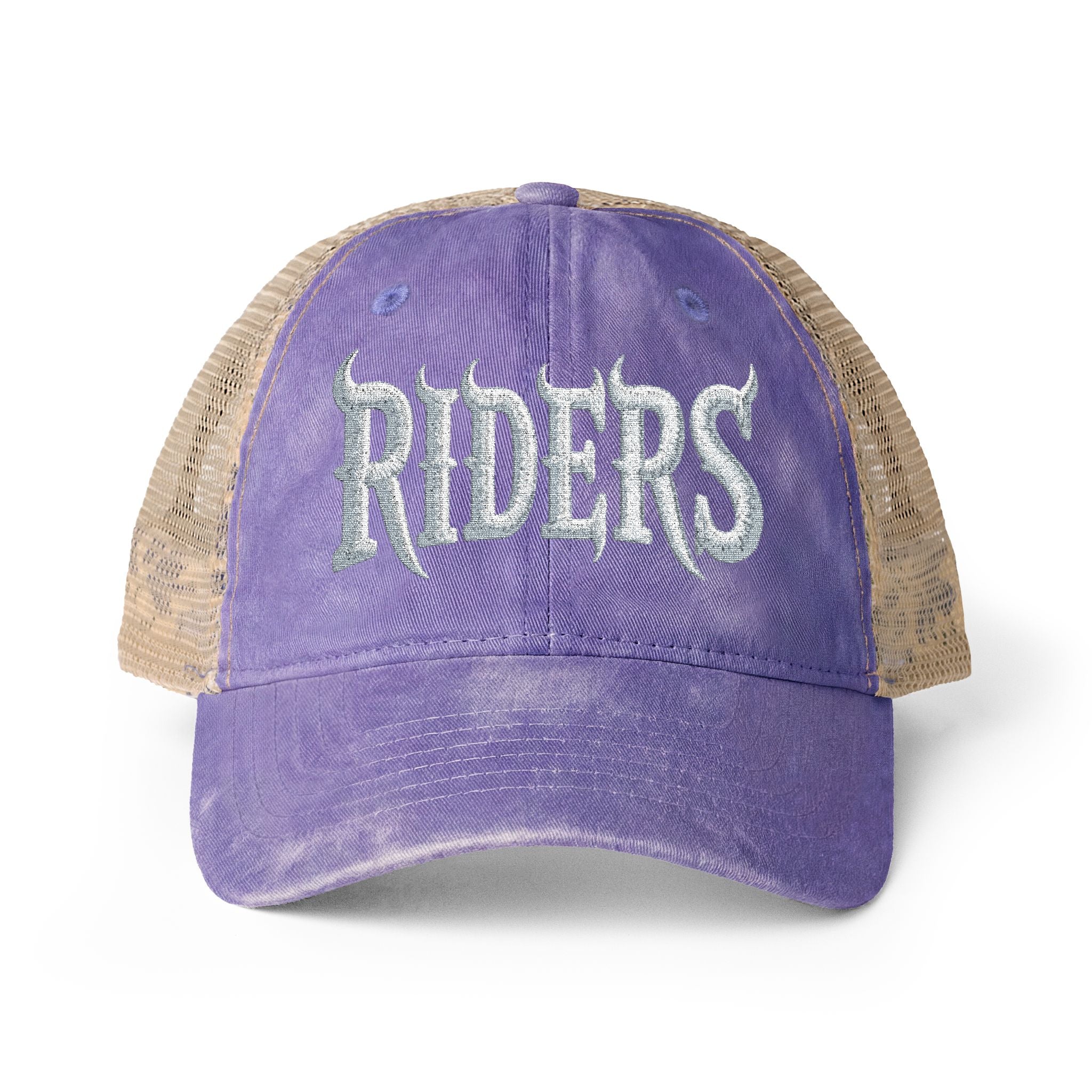 Washed Mesh-Back Cap — Pattern Mix Edition