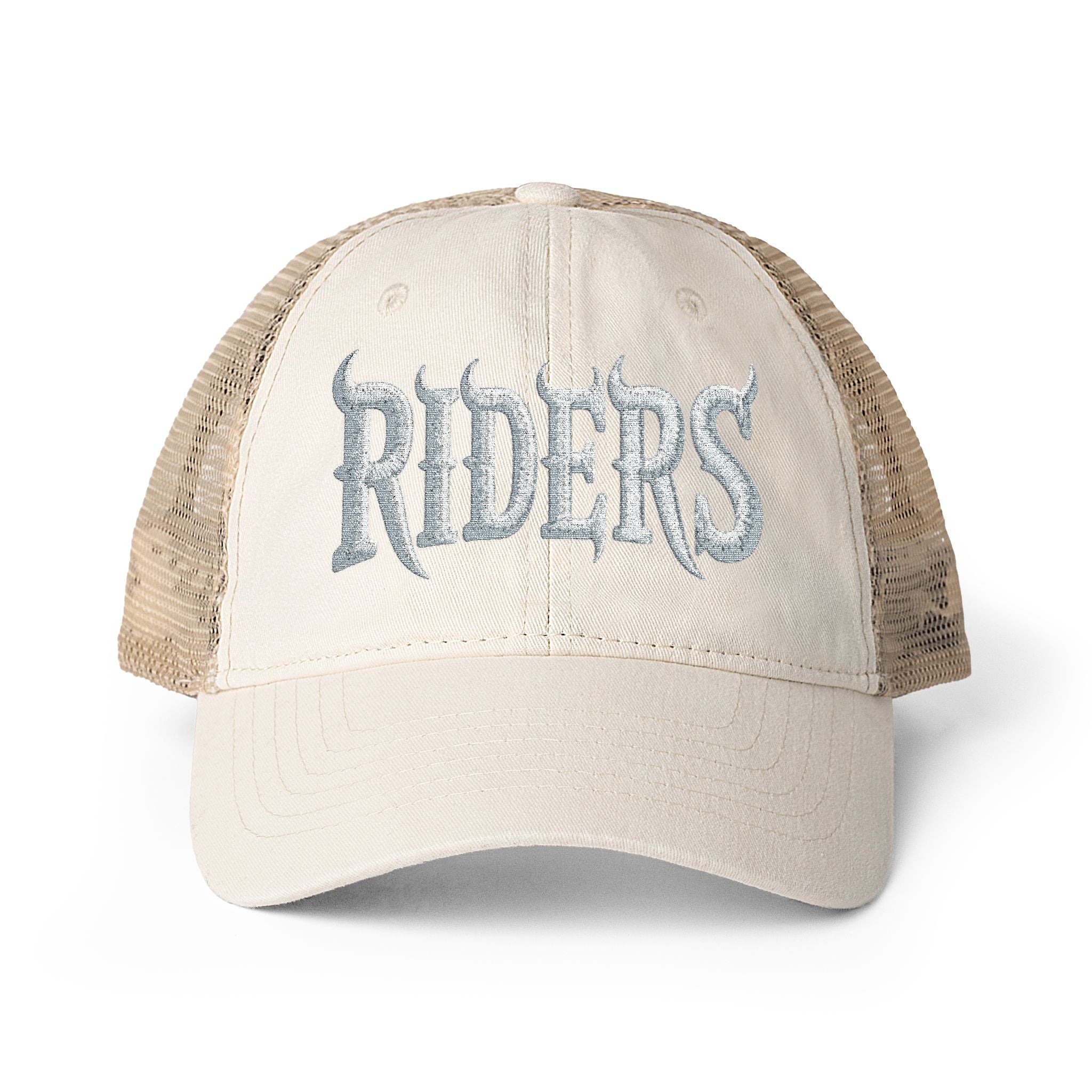 Washed Mesh-Back Cap — Pattern Mix Edition