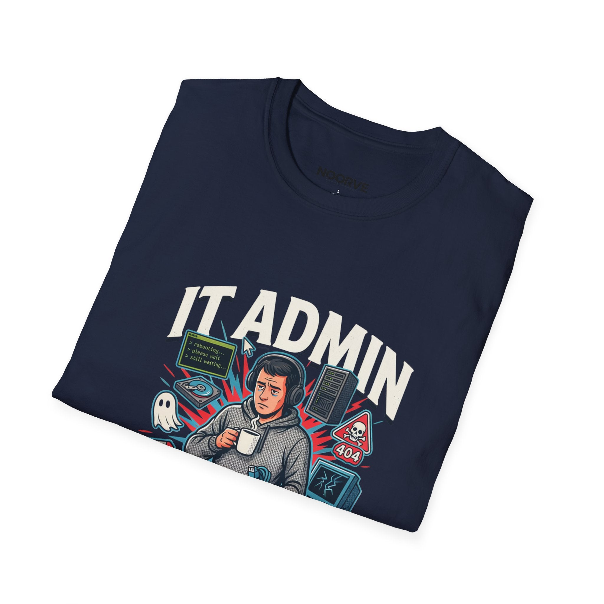 IT Admin T‑Shirt – "I Fix It If You Break It" Graphic Tee for Tech Professionals