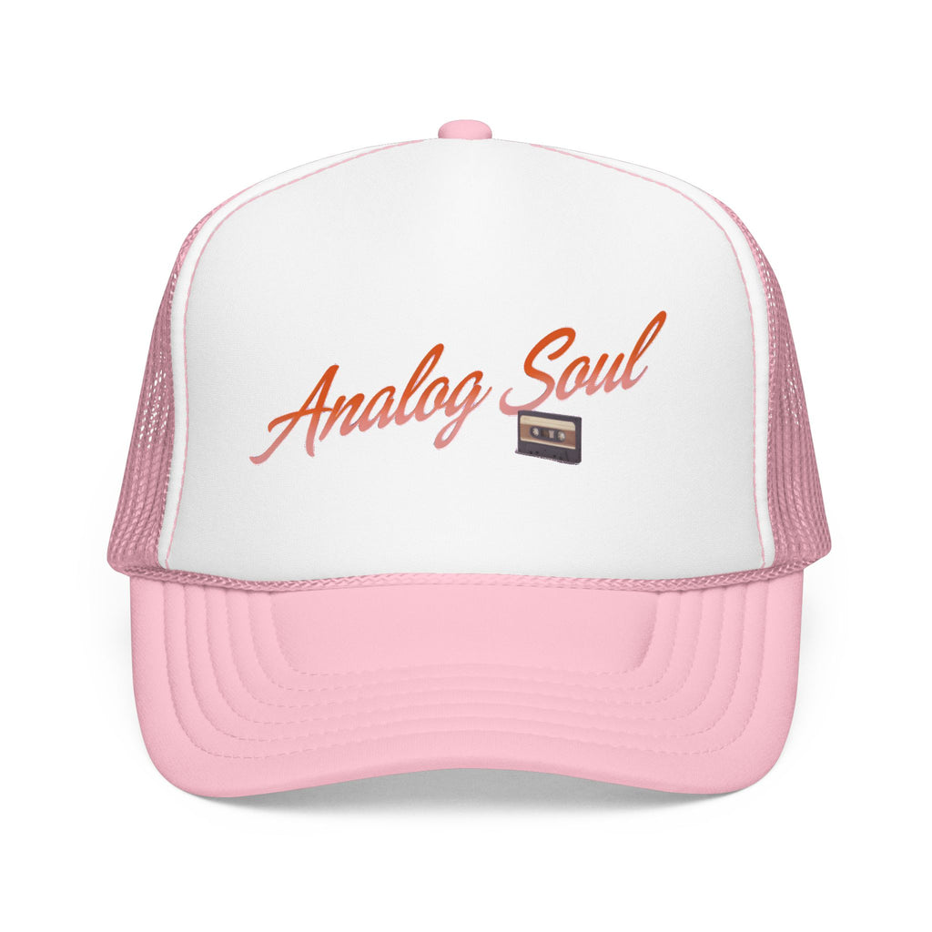 Analog Soul Trucker Hat — Retro Cassette Foam Trucker Cap | Noorve | Hats