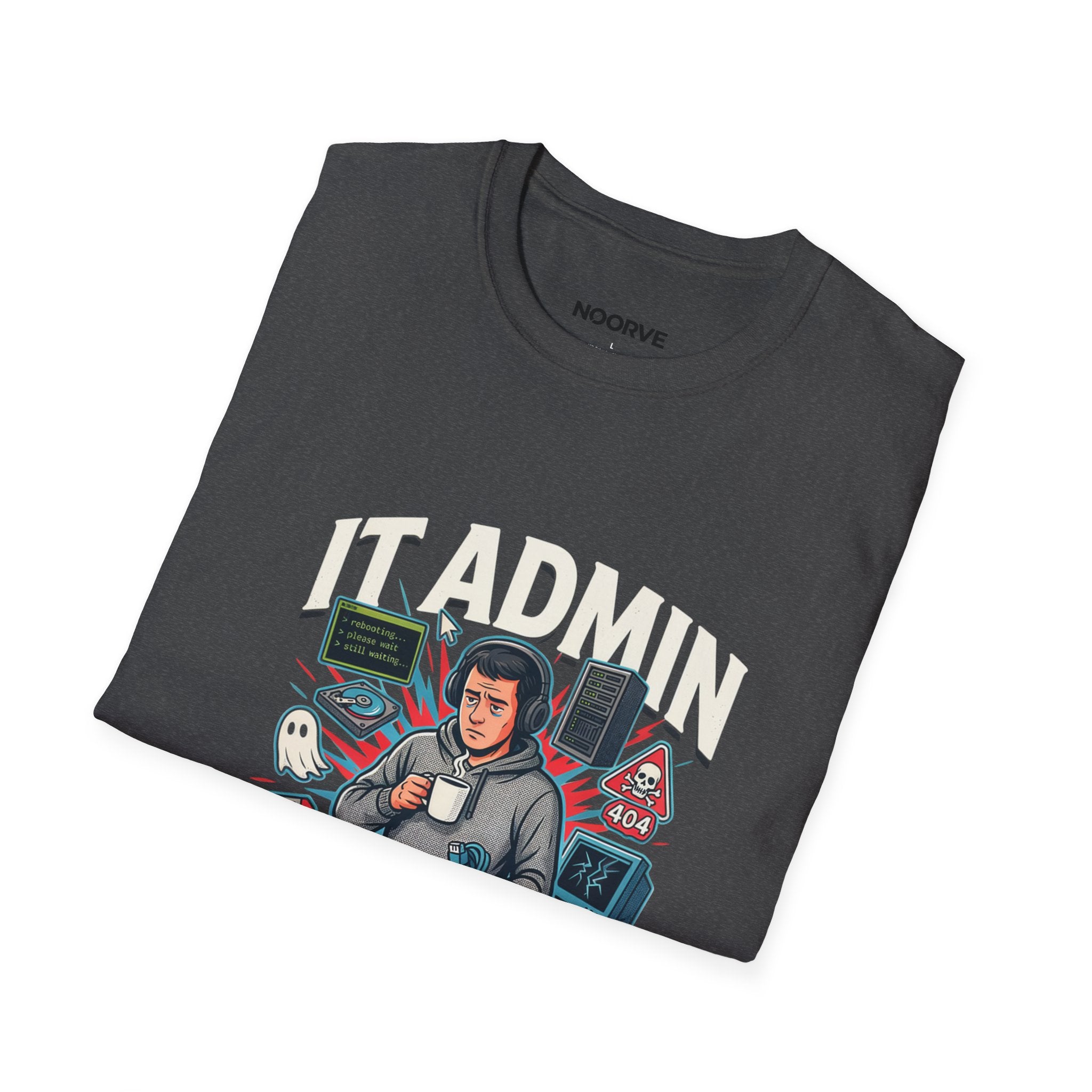 IT Admin T‑Shirt – "I Fix It If You Break It" Graphic Tee for Tech Professionals