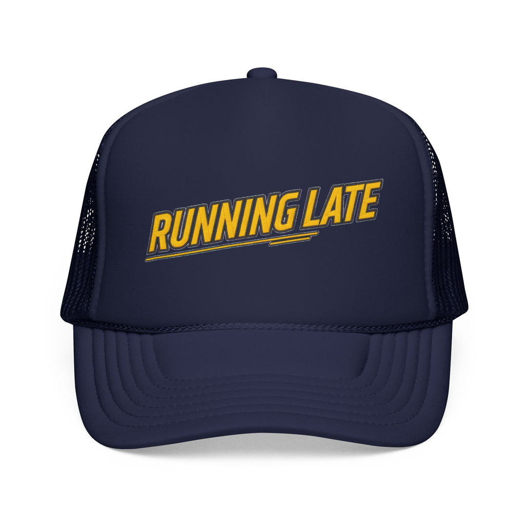 Running Late Trucker Hat — Vintage Mesh Edition | Noorve | Hats