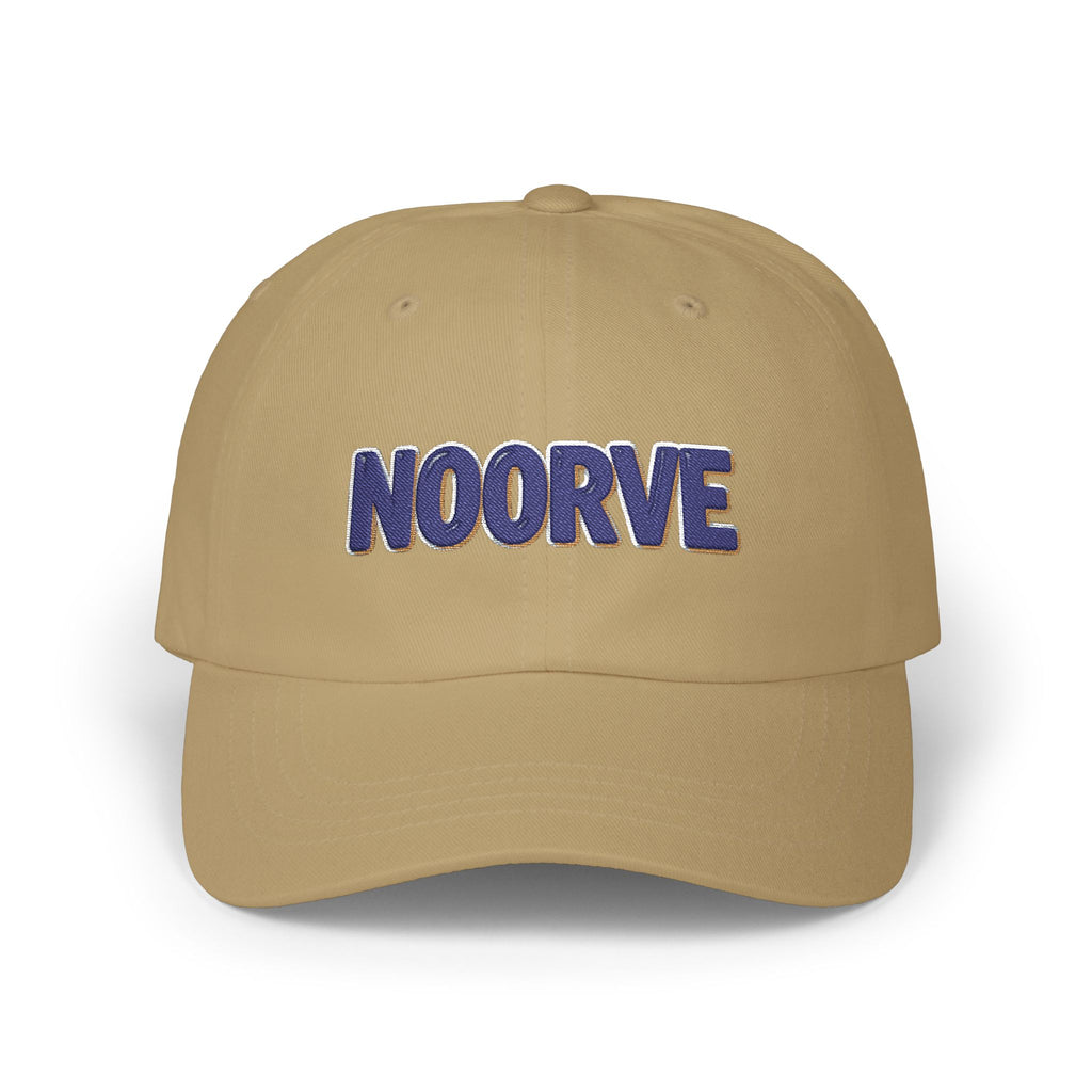 Dad Cap — Embroidered NOORVE White Classic Baseball Hat | Noorve | Hats