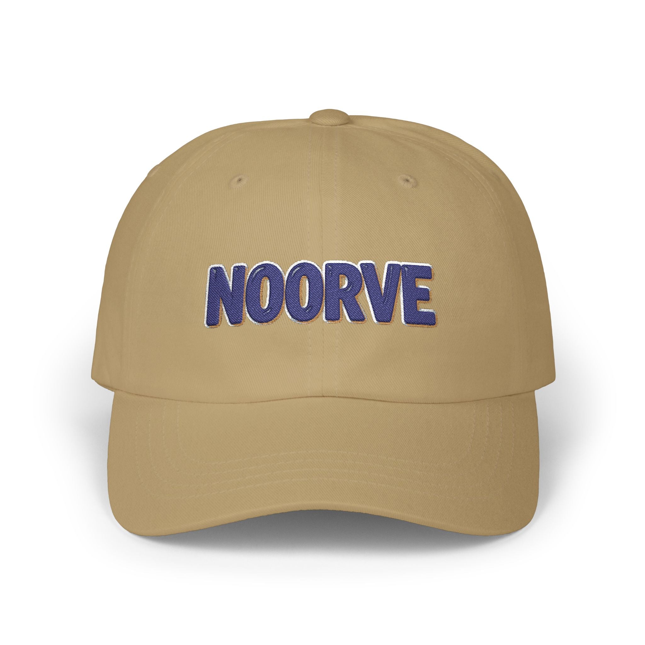 Dad Cap — Embroidered NOORVE White Classic Baseball Hat | Noorve | Hats