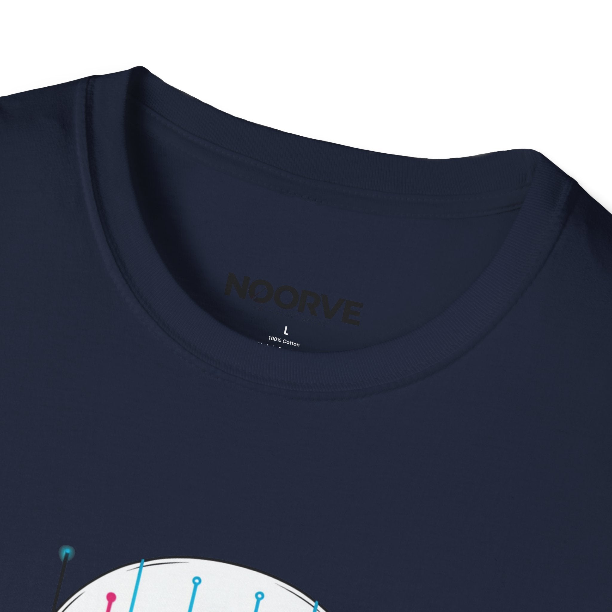 Cyber Skull T‑Shirt — 'Human Powered' Retro Futuristic Graphic Tee