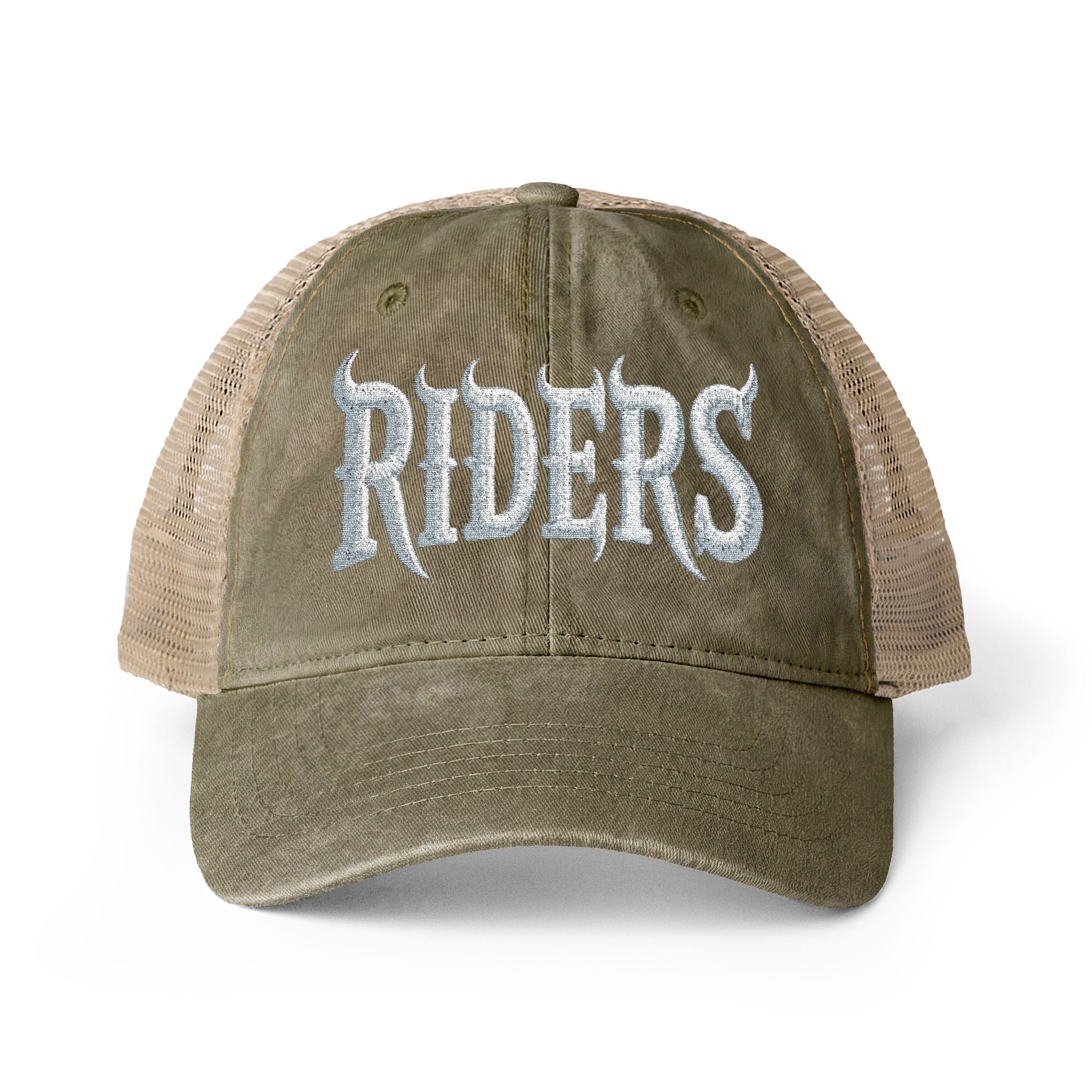 Washed Mesh-Back Cap — Pattern Mix Edition | Noorve | Hats