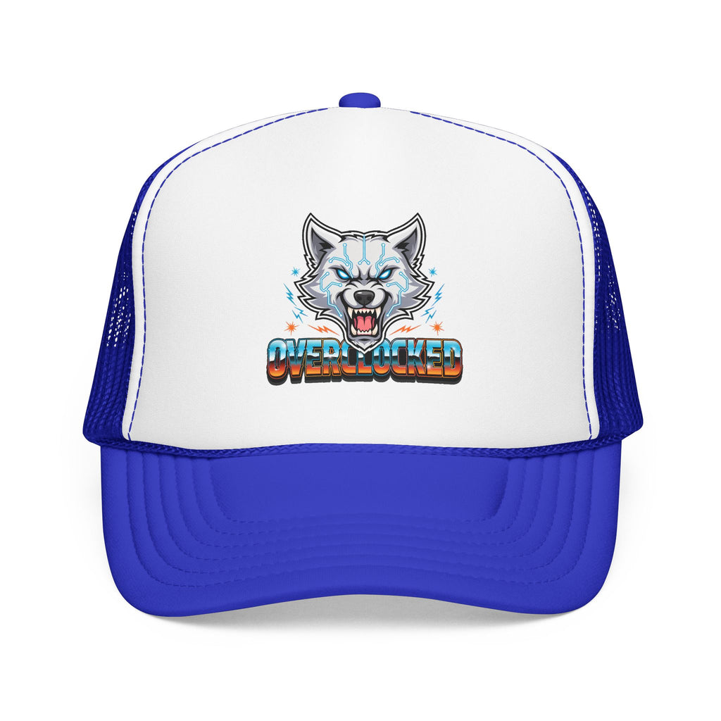 Wolf Trucker Hat — Fierce Arctic Wolf Foam Trucker Cap