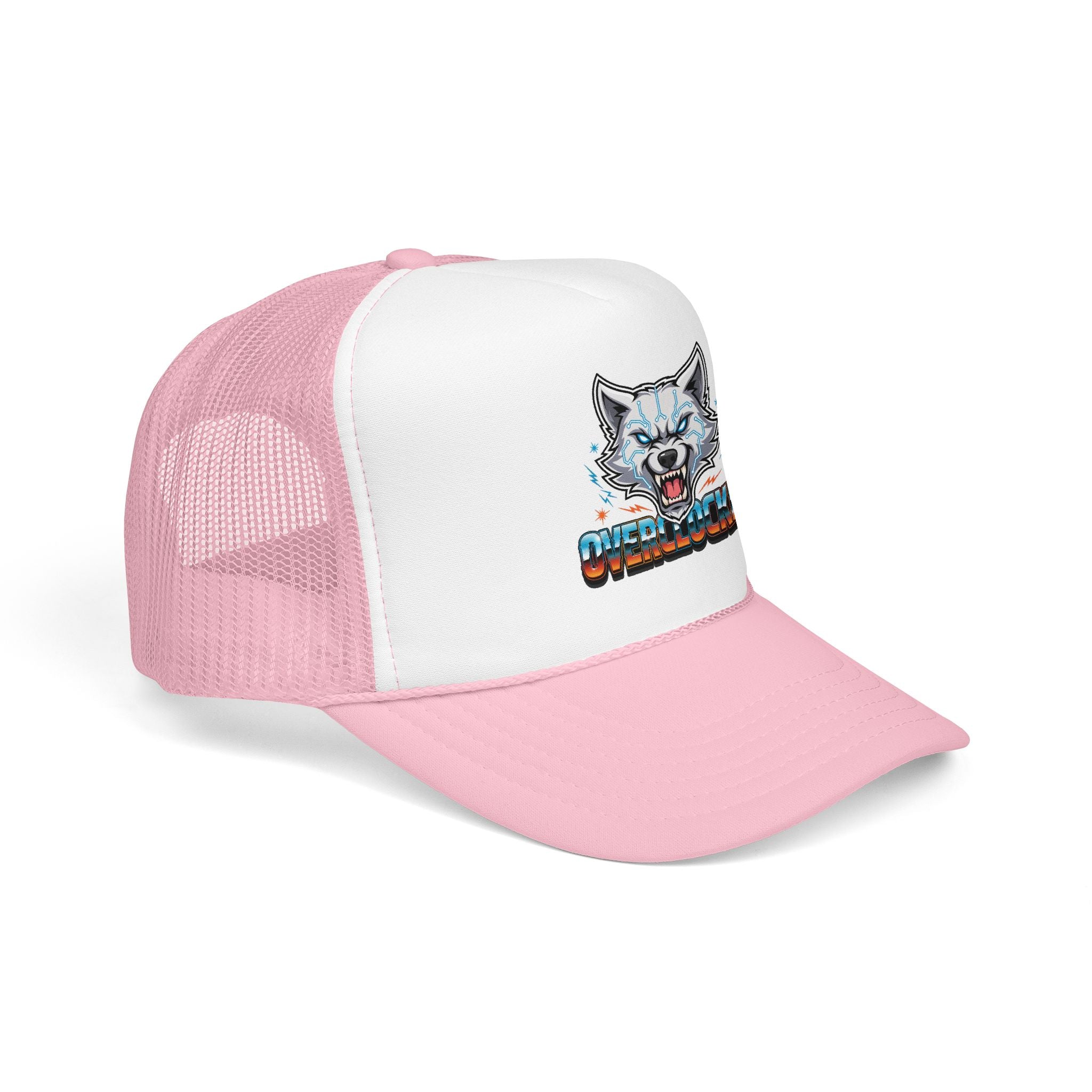 Wolf Trucker Hat — Fierce Arctic Wolf Foam Trucker Cap