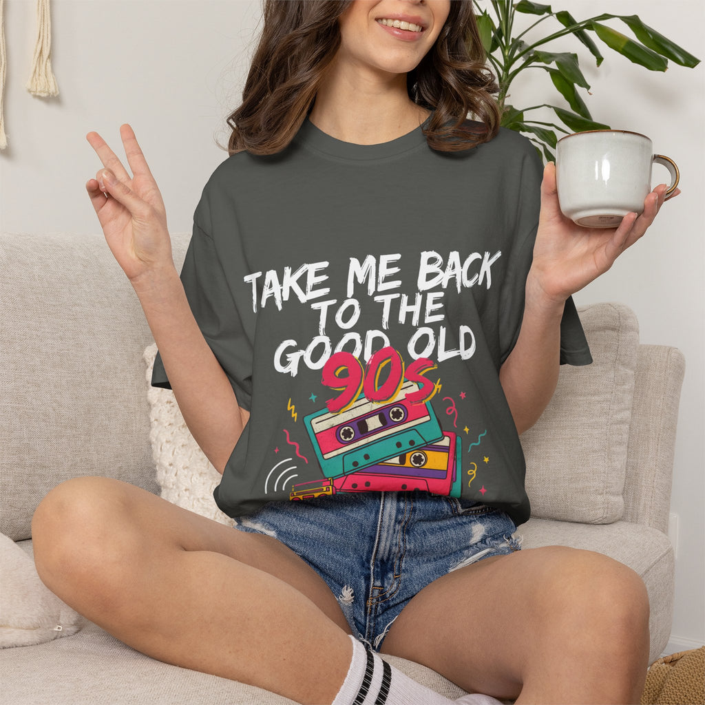 90s Retro Cassette T-Shirt — "Take Me Back to the Good Old 90s"