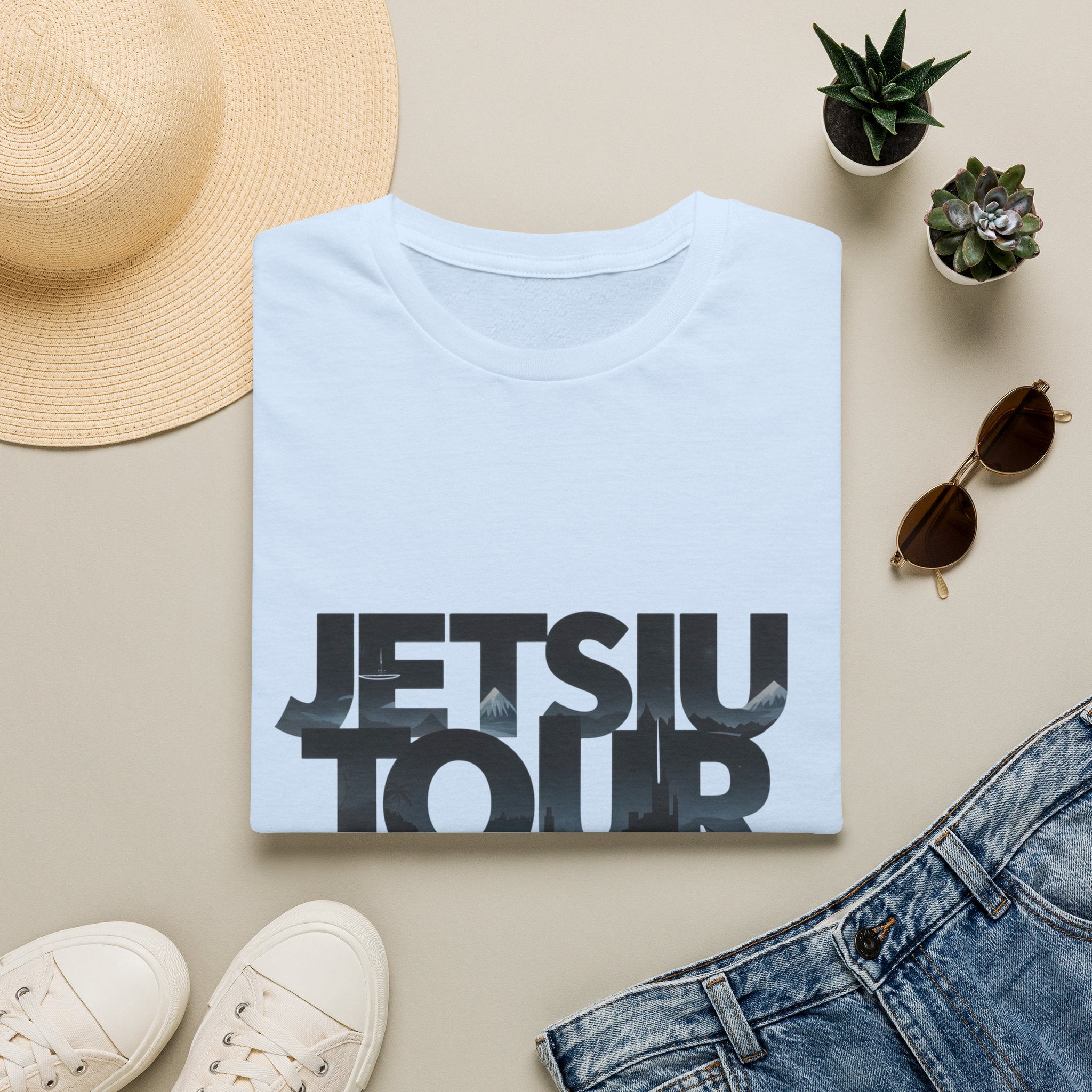 Jetsiu Tour Packages T-Shirt — Bold Travel Graphic Tee | Noorve | T-Shirt