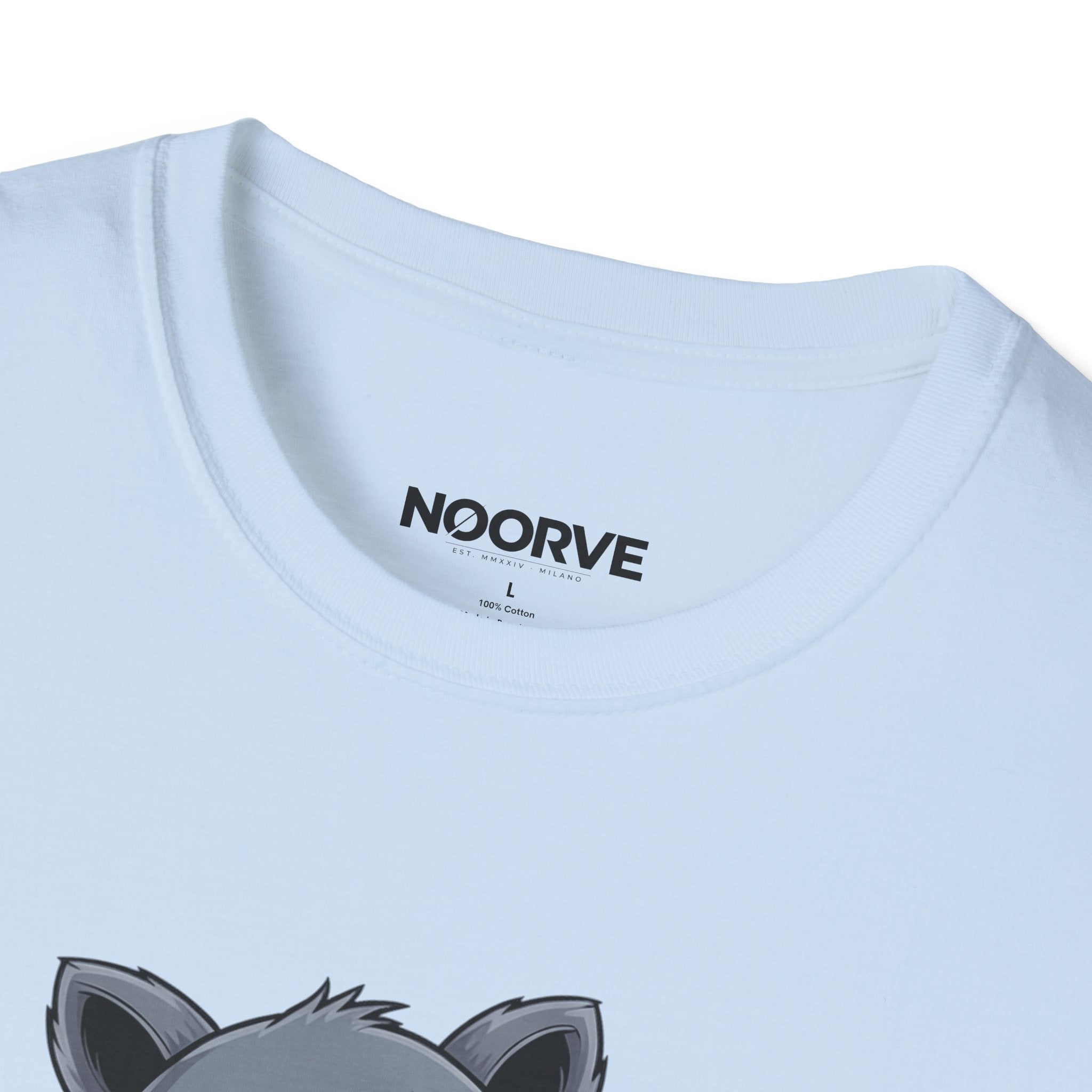 Midnight Snack Crew T-Shirt — Cute Raccoon Donut Tee
