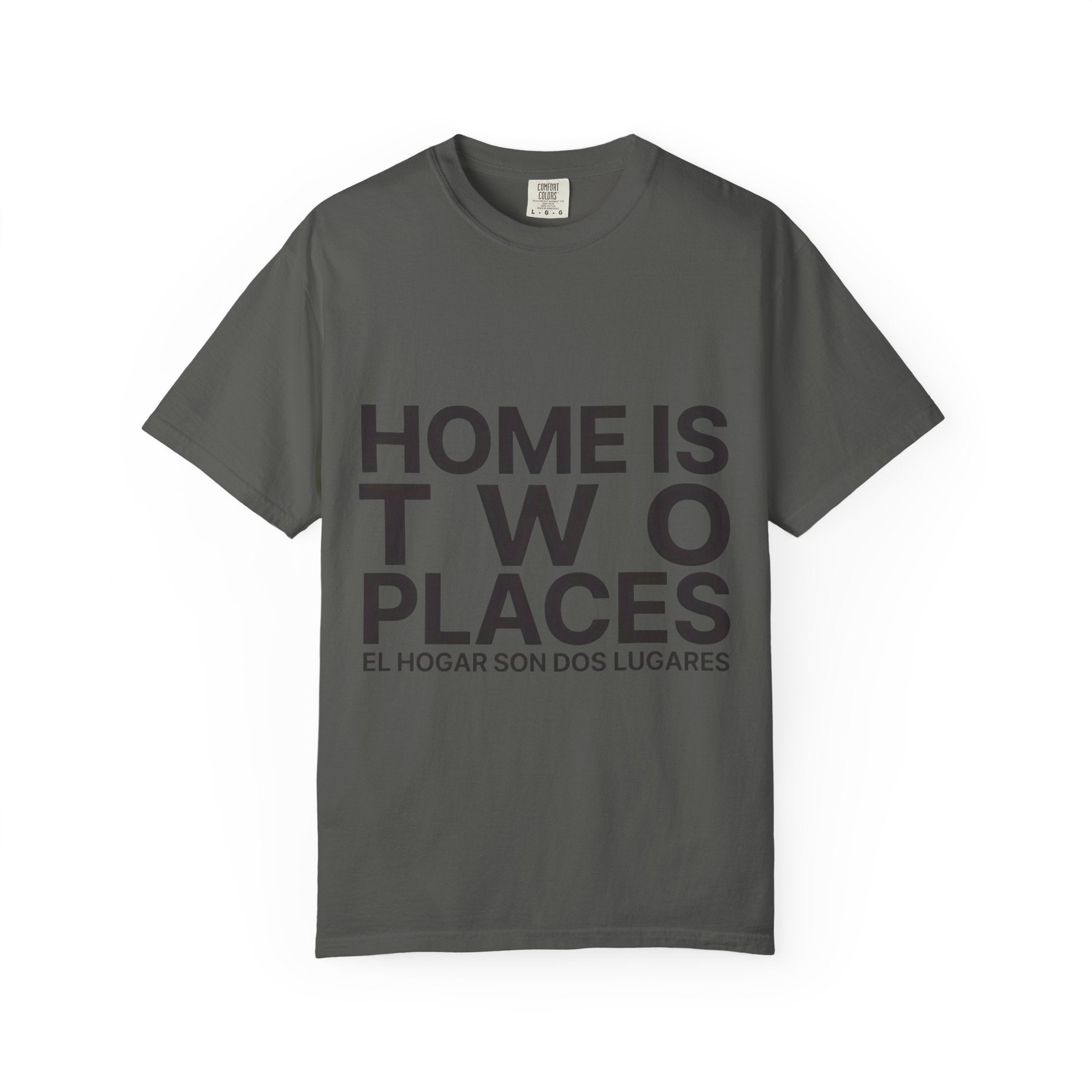 Home Is Two Places T-Shirt — First Generation, Full Heart Graphic Tee | Noorve | T-Shirt