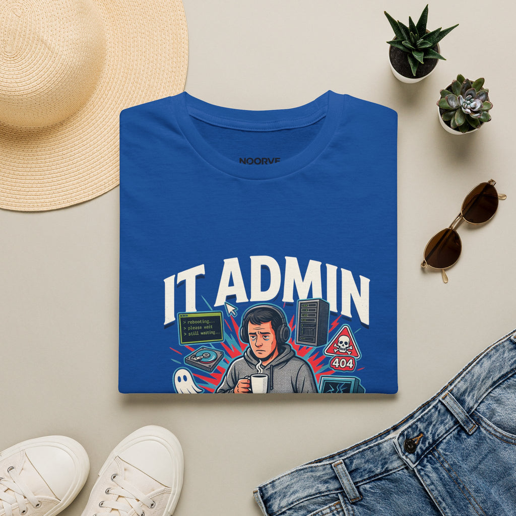 IT Admin T-Shirt – I Fix It If You Break It Graphic Tee for Tech Professionals | Noorve | T-Shirt