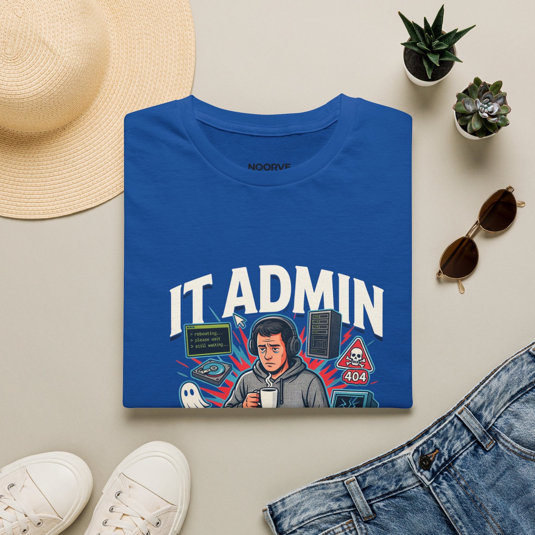 IT Admin T-Shirt – I Fix It If You Break It Graphic Tee for Tech Professionals | Noorve | T-Shirt