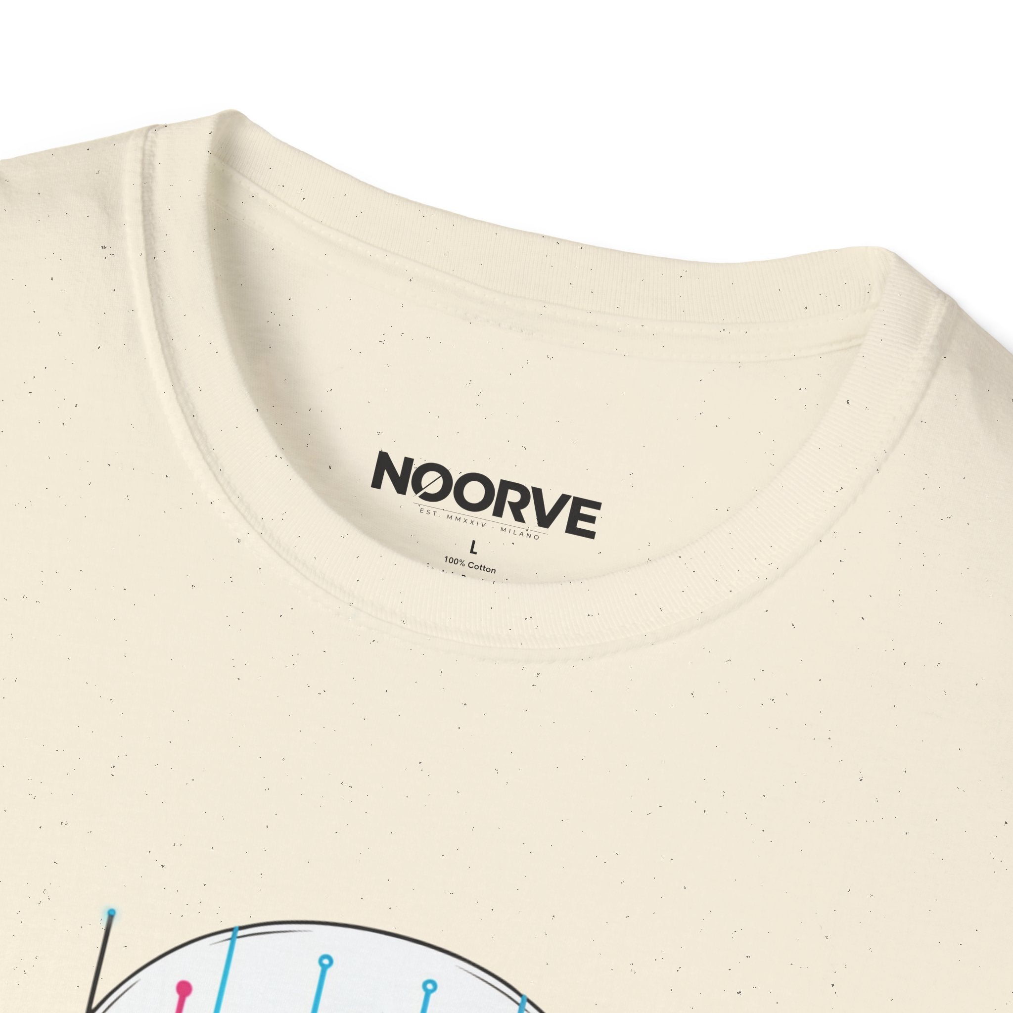 Cyber Skull T‑Shirt — 'Human Powered' Retro Futuristic Graphic Tee