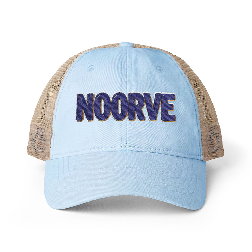 Washed Mesh-Back Cap — Summer Signature Edition | Noorve | Hats