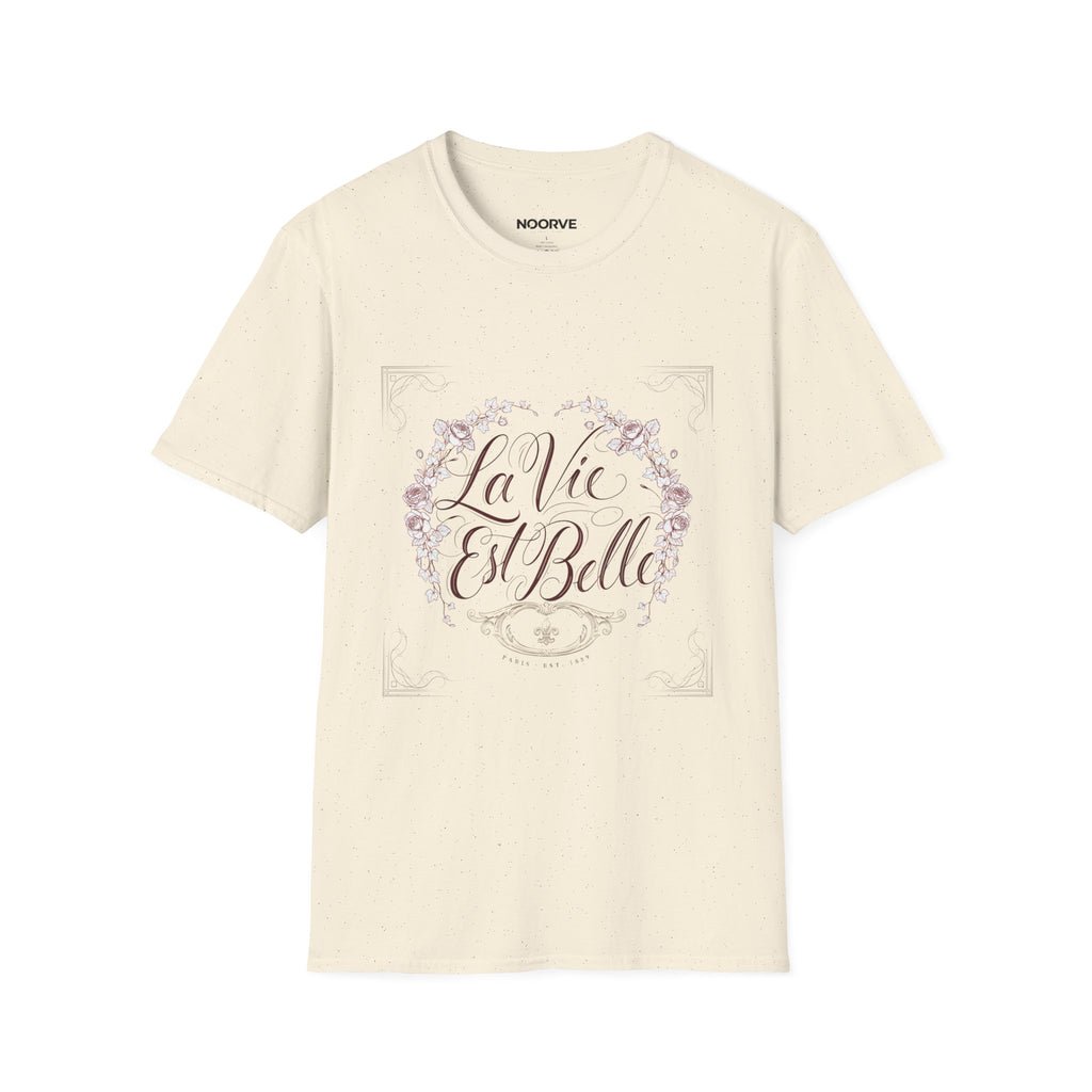 La Vie Est Belle Floral T-Shirt