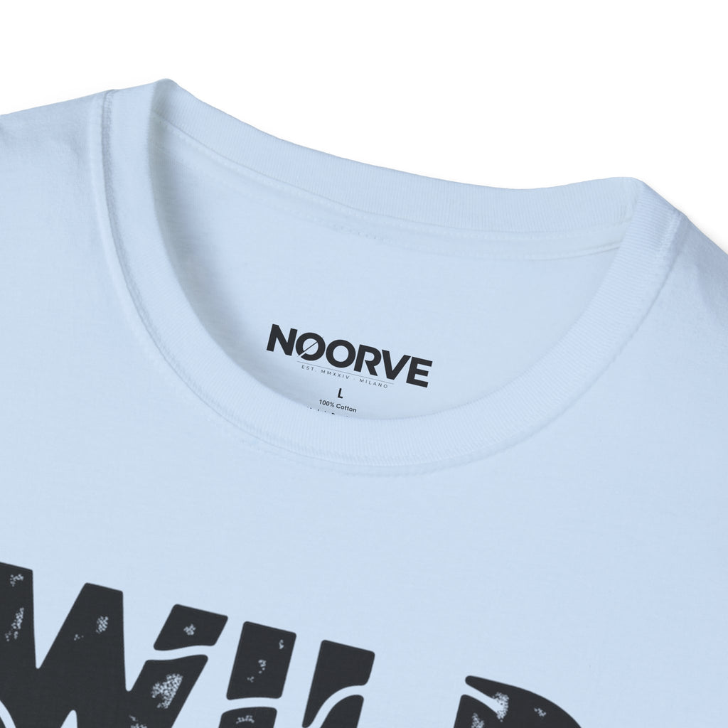 Wild Fire Graphic T‑Shirt — Bold Flame Typography Tee