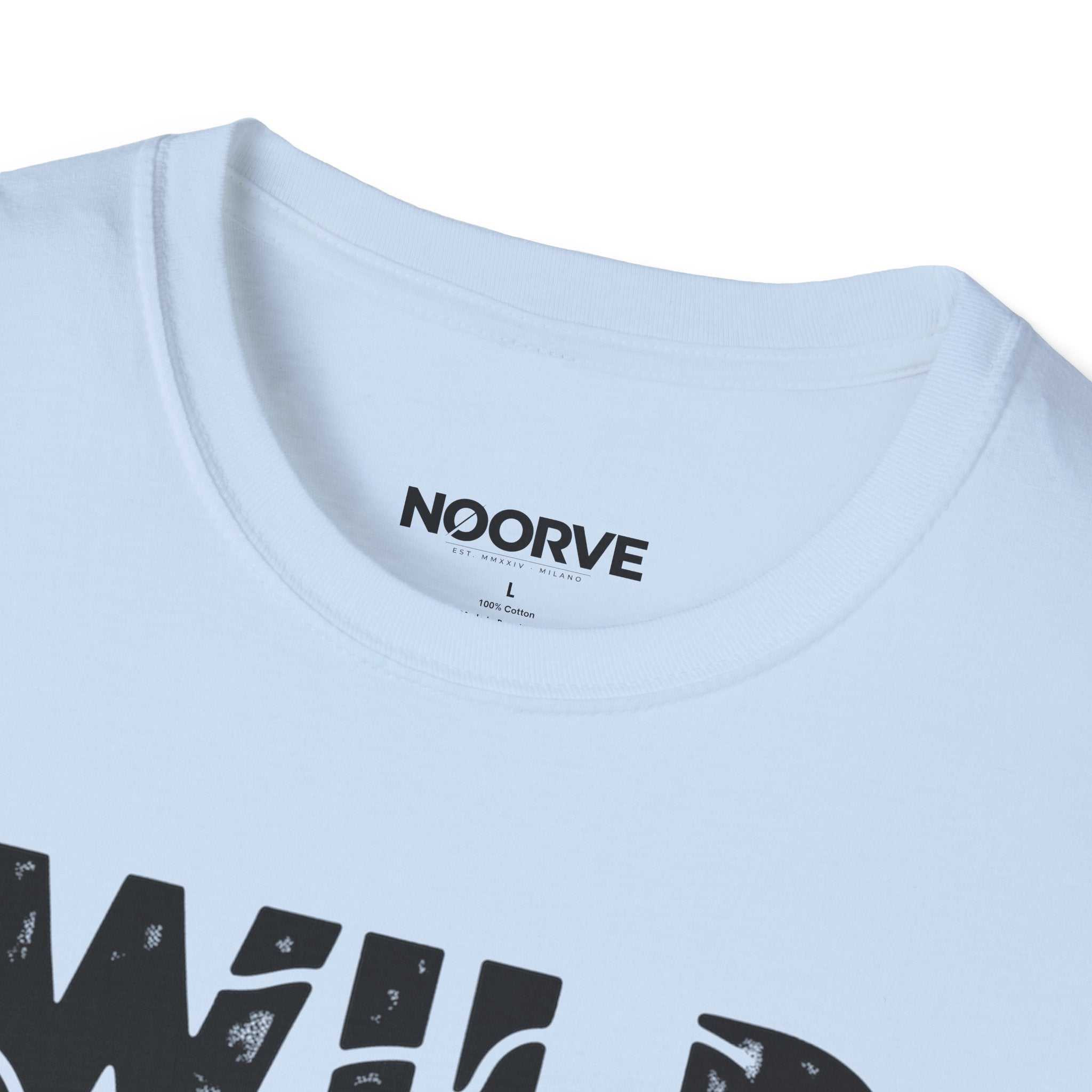 Wild Fire Graphic T‑Shirt — Bold Flame Typography Tee