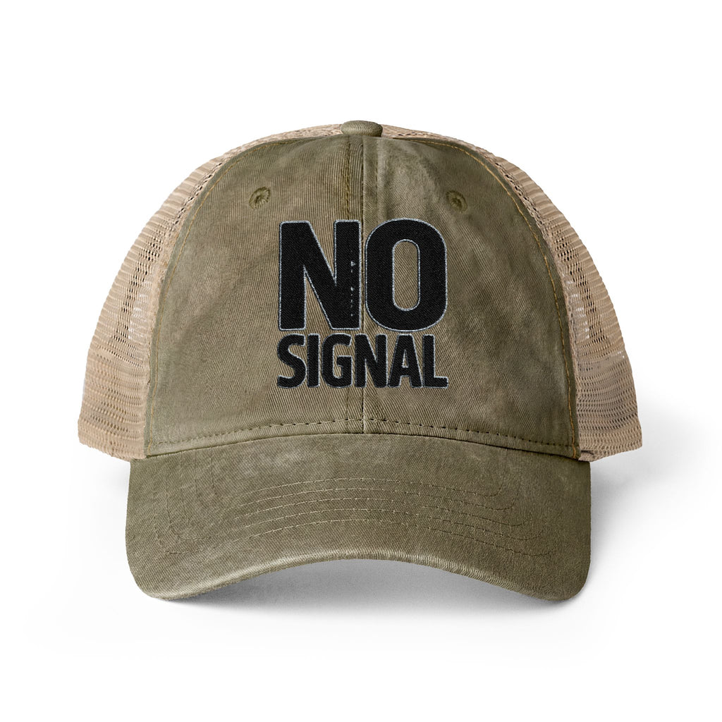 Dusty Pink Floral Washed Mesh-Back Cap | Noorve | Hats