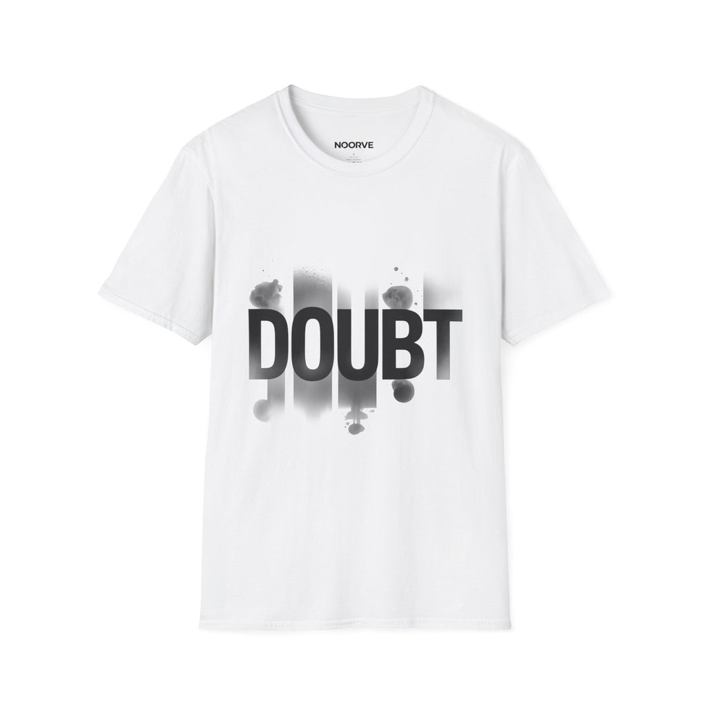 Doubt Graphic T-Shirt — Bold Grunge Typography Tee | Noorve | T-Shirt