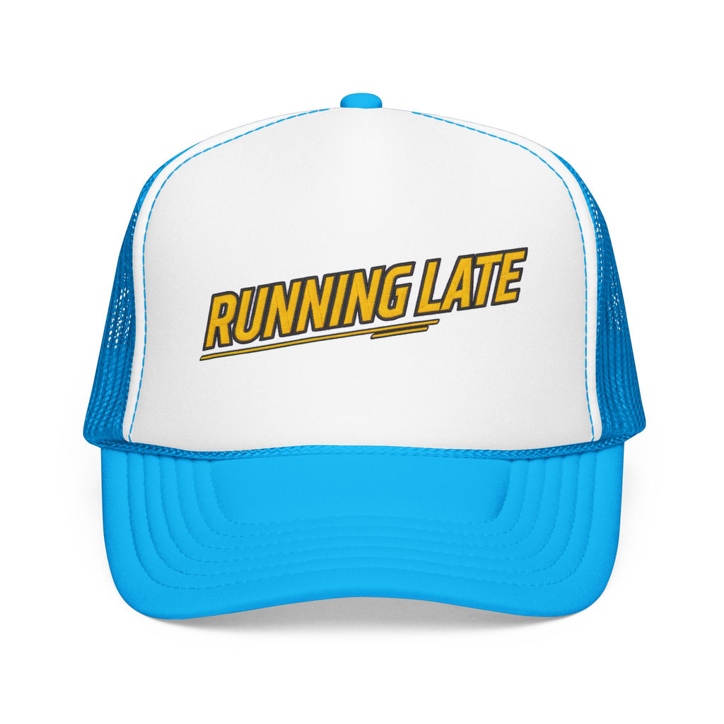 Running Late Trucker Hat — Vintage Mesh Edition | Noorve | Hats