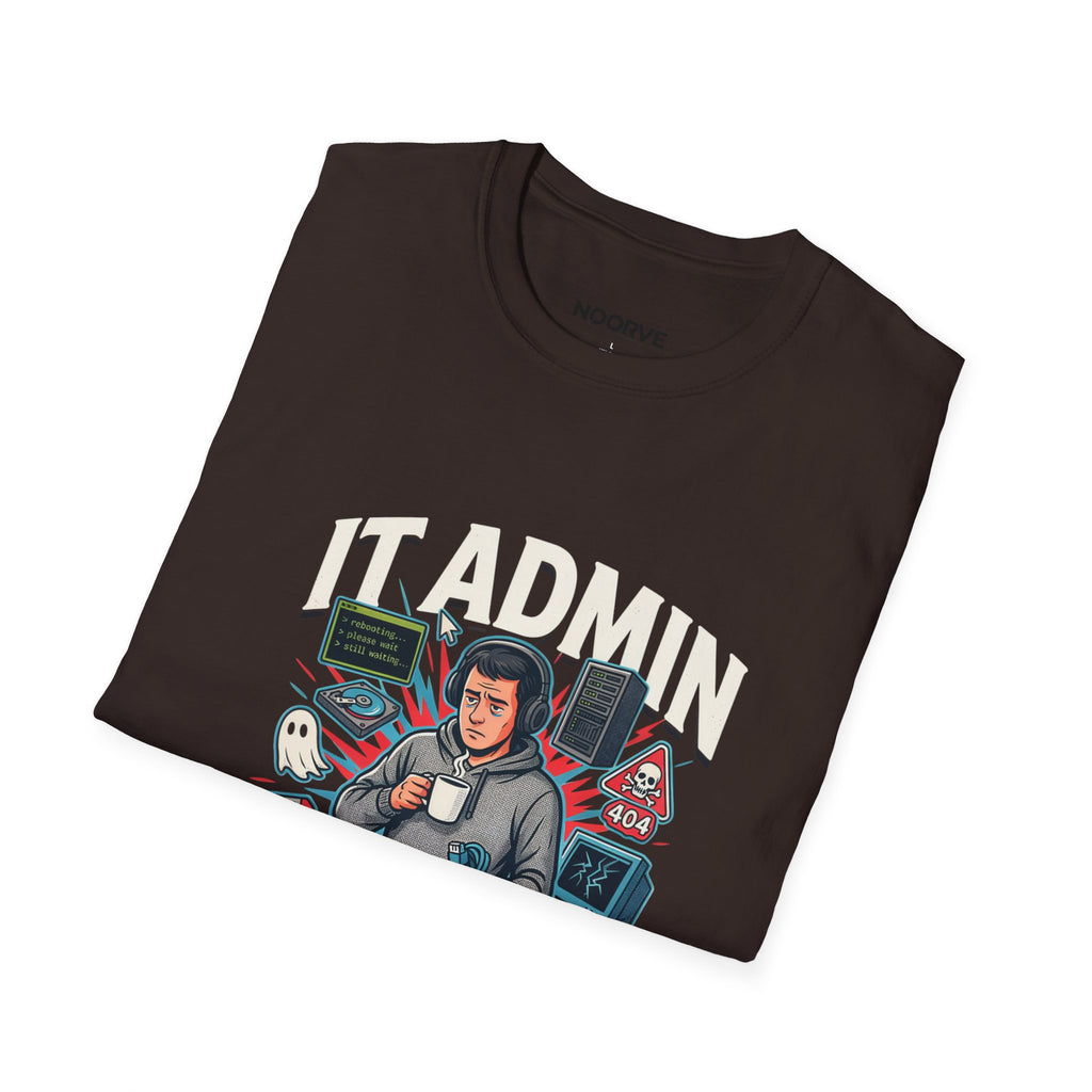 IT Admin T‑Shirt – "I Fix It If You Break It" Graphic Tee for Tech Professionals