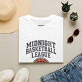Midnight Basketball League T-Shirt — Vintage Champs Graphic Tee | Noorve | T-Shirt