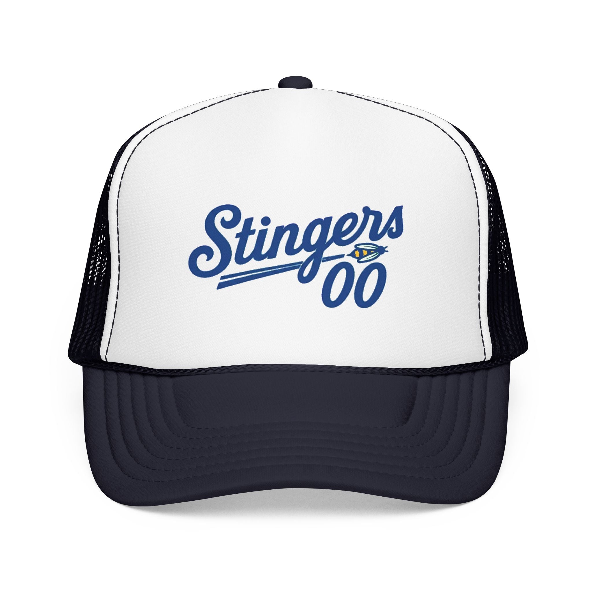 Stingers 00 Foam Trucker Hat — Retro Sports Mesh Cap | Noorve | Hats