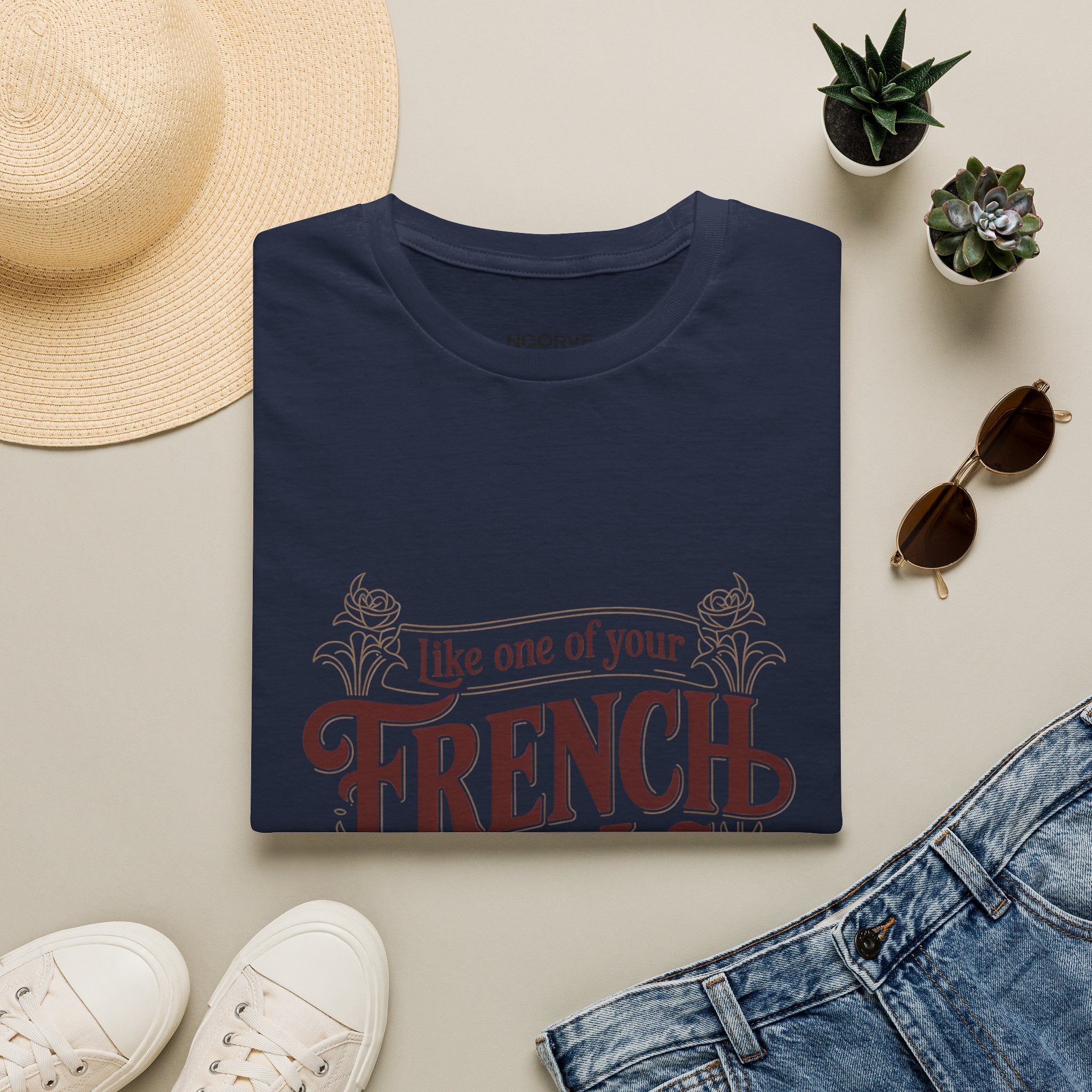French Girls T-Shirt — Like One of Your French Girls Vintage Script Tee | Noorve | T-Shirt
