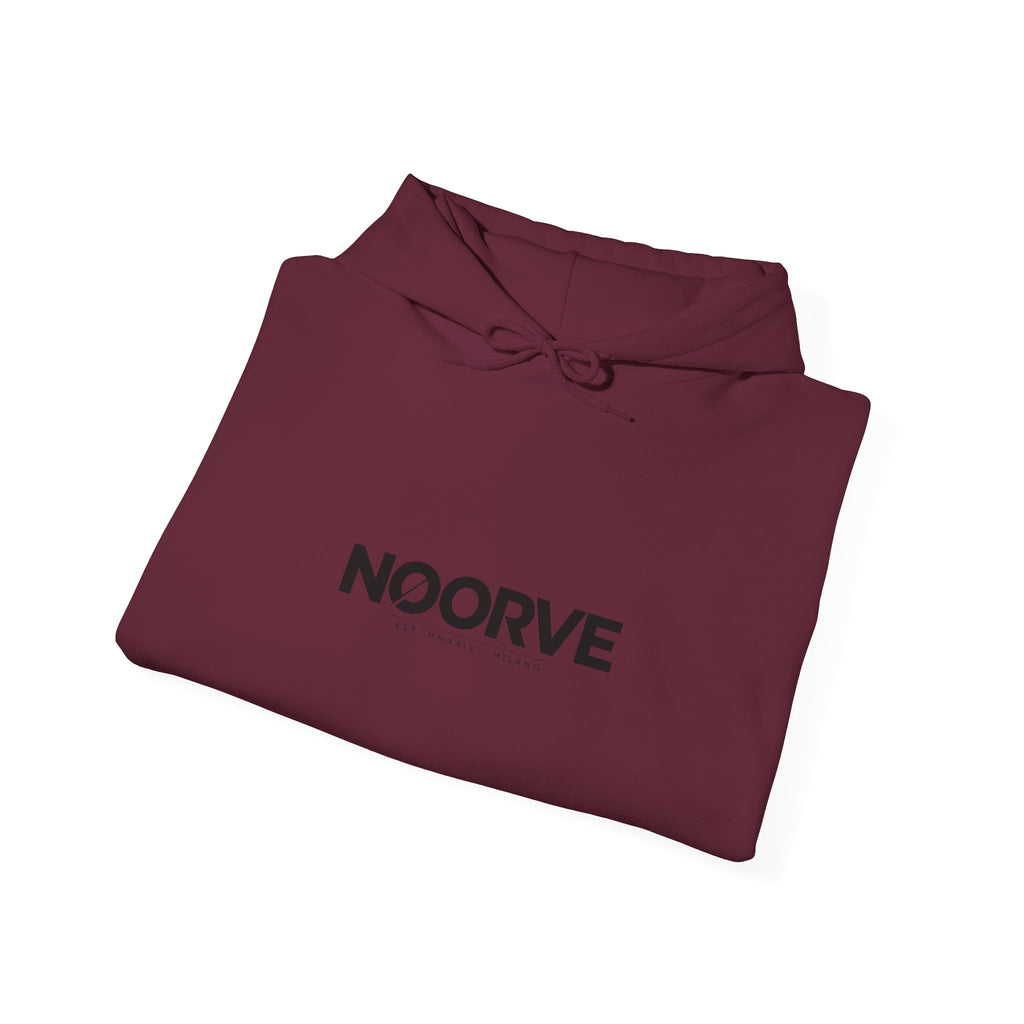 Noorve 'ISHQ' Script Hoodie — Floral Arabic Love Graphic Pullover