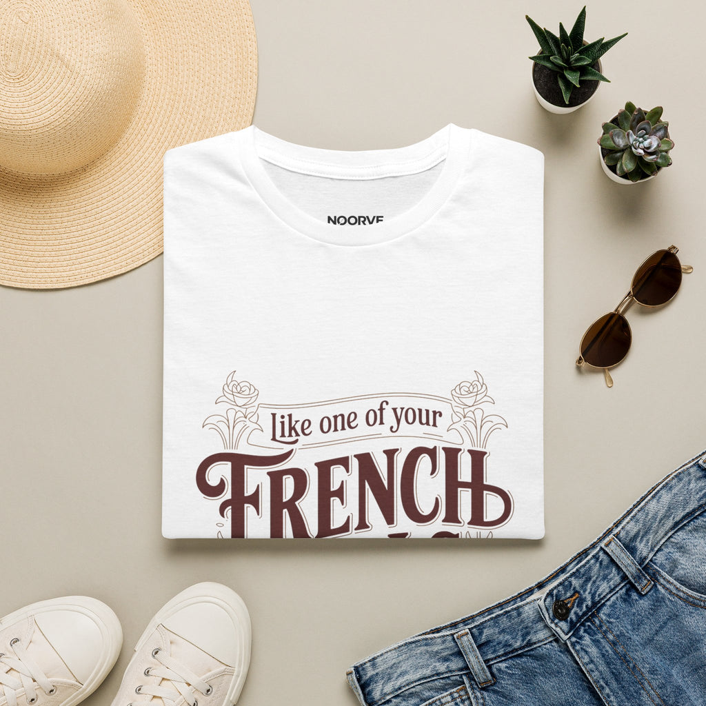 French Girls T-Shirt — Like One of Your French Girls Vintage Script Tee | Noorve | T-Shirt
